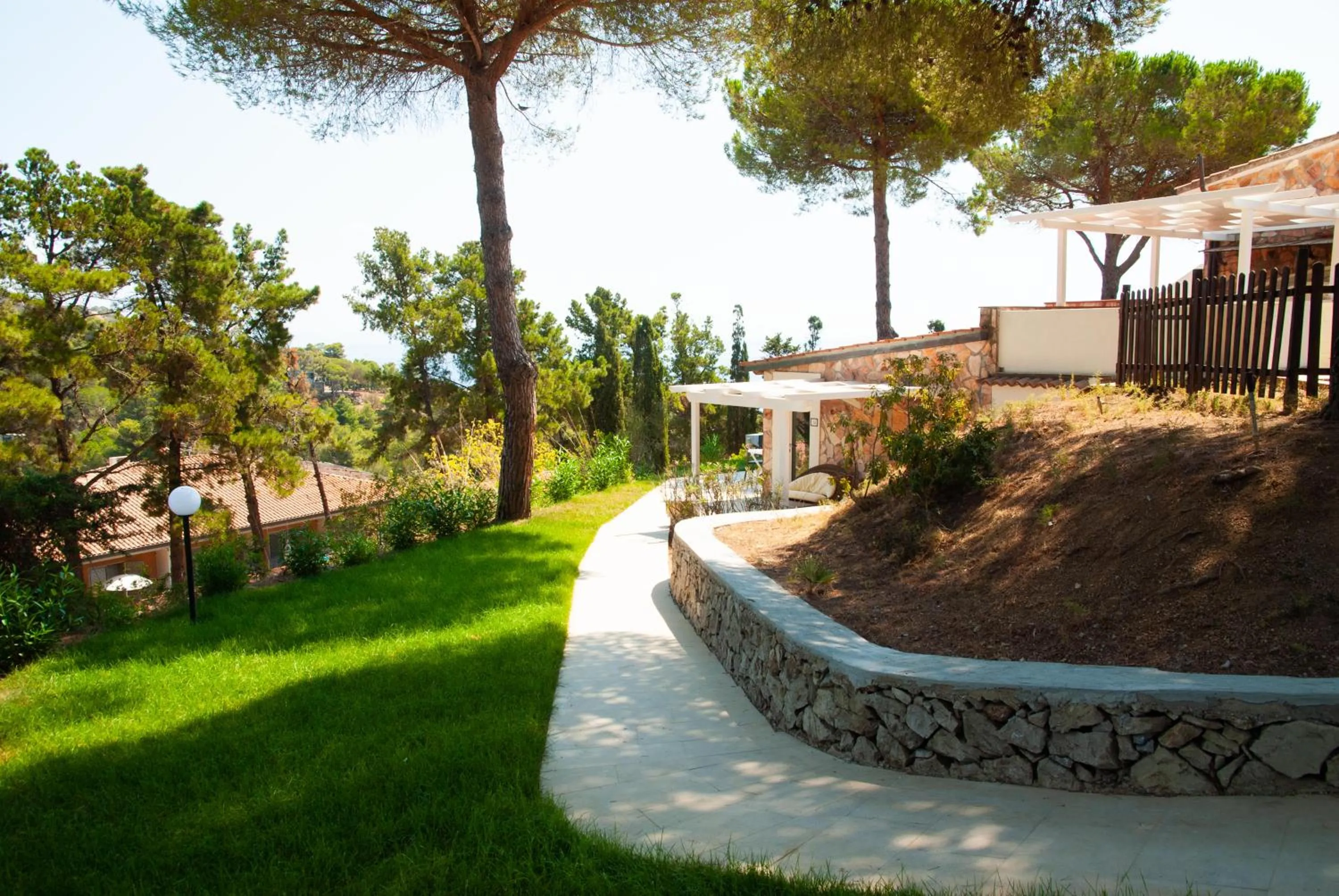 Garden in Resort Capo Bianco