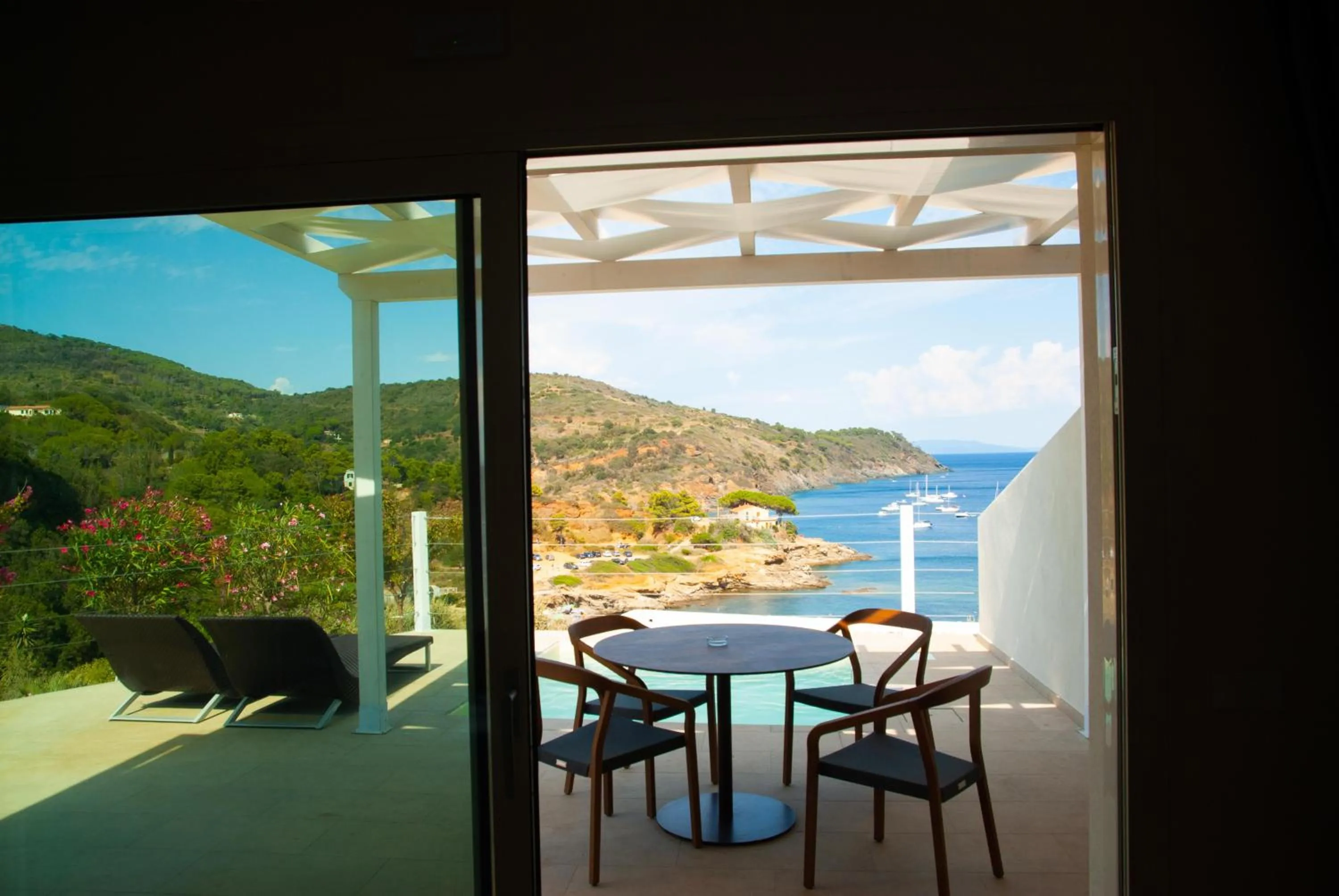Sea view in Resort Capo Bianco