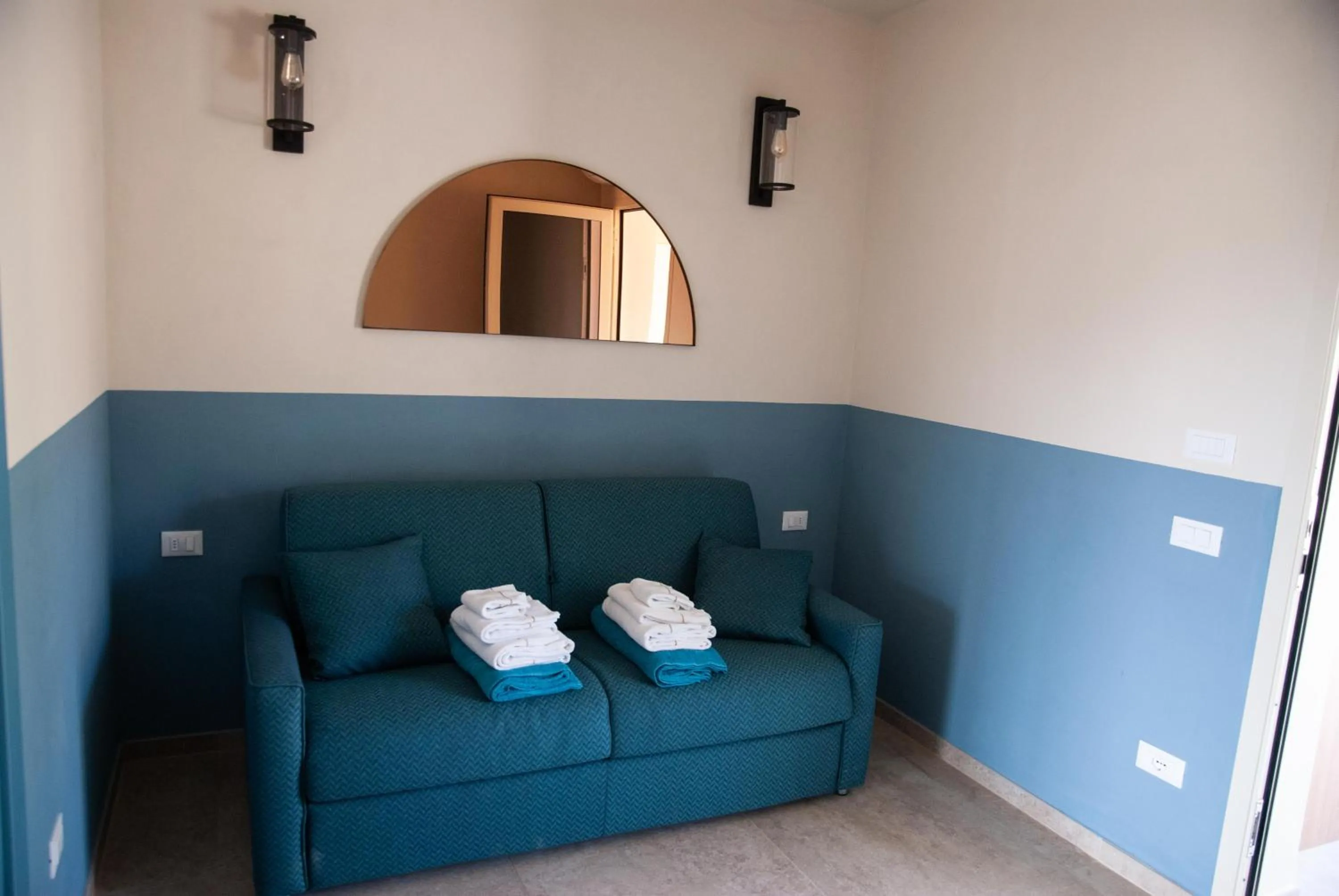 Bed in Resort Capo Bianco