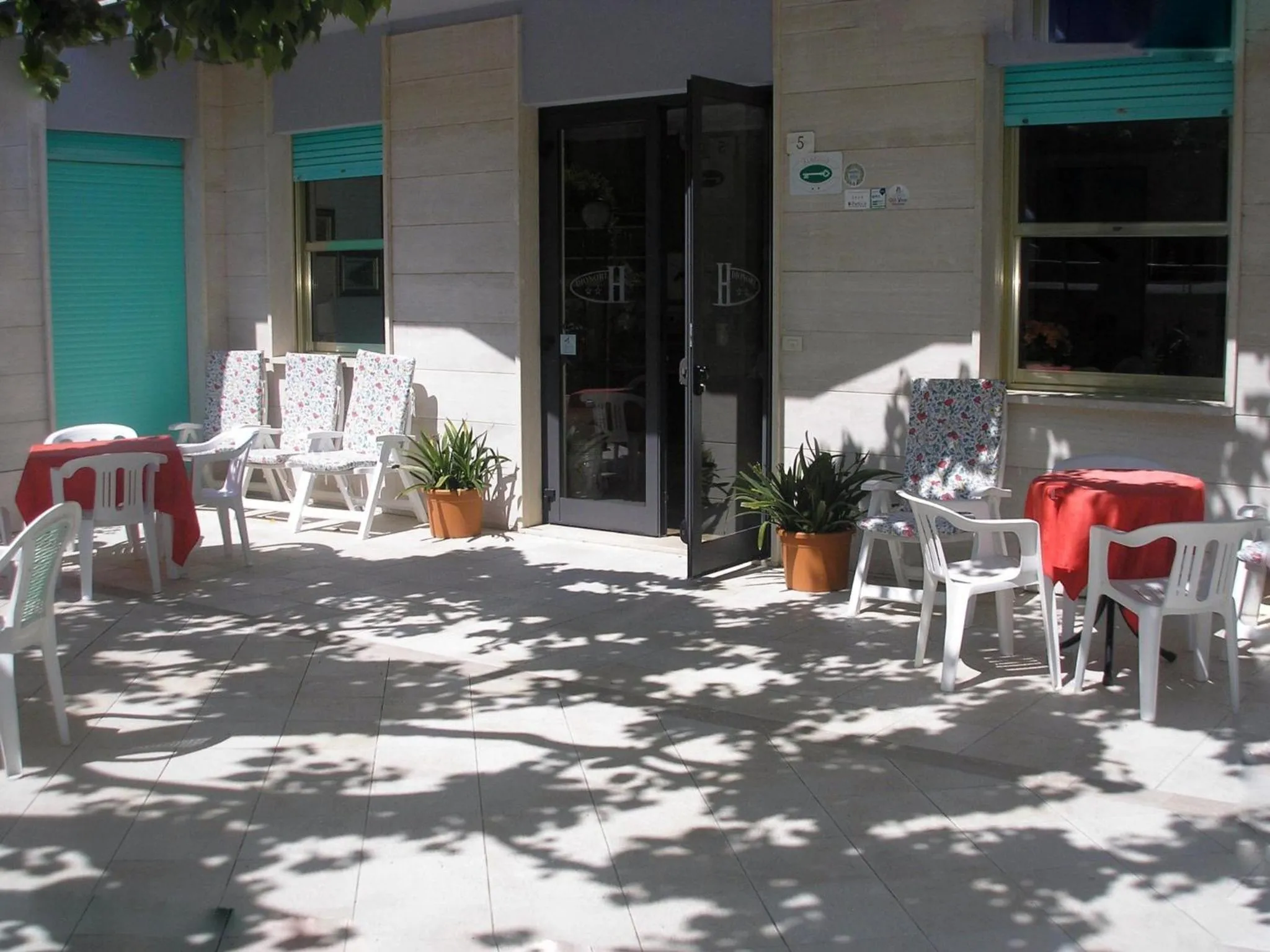 Patio in Albergo Villa Dionori