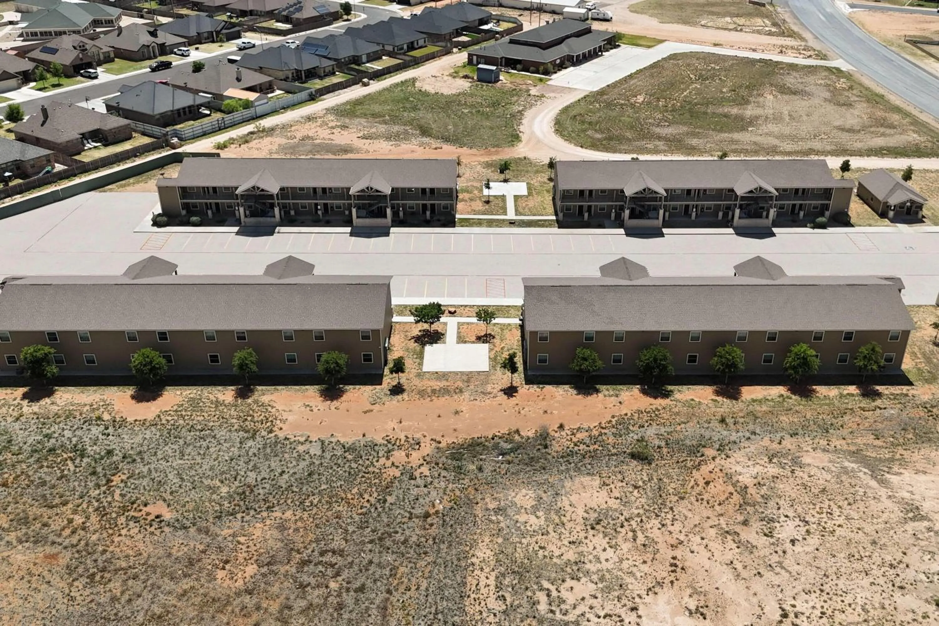 Property building in Eagle's Den Suites Andrews a Travelodge by Wyndham