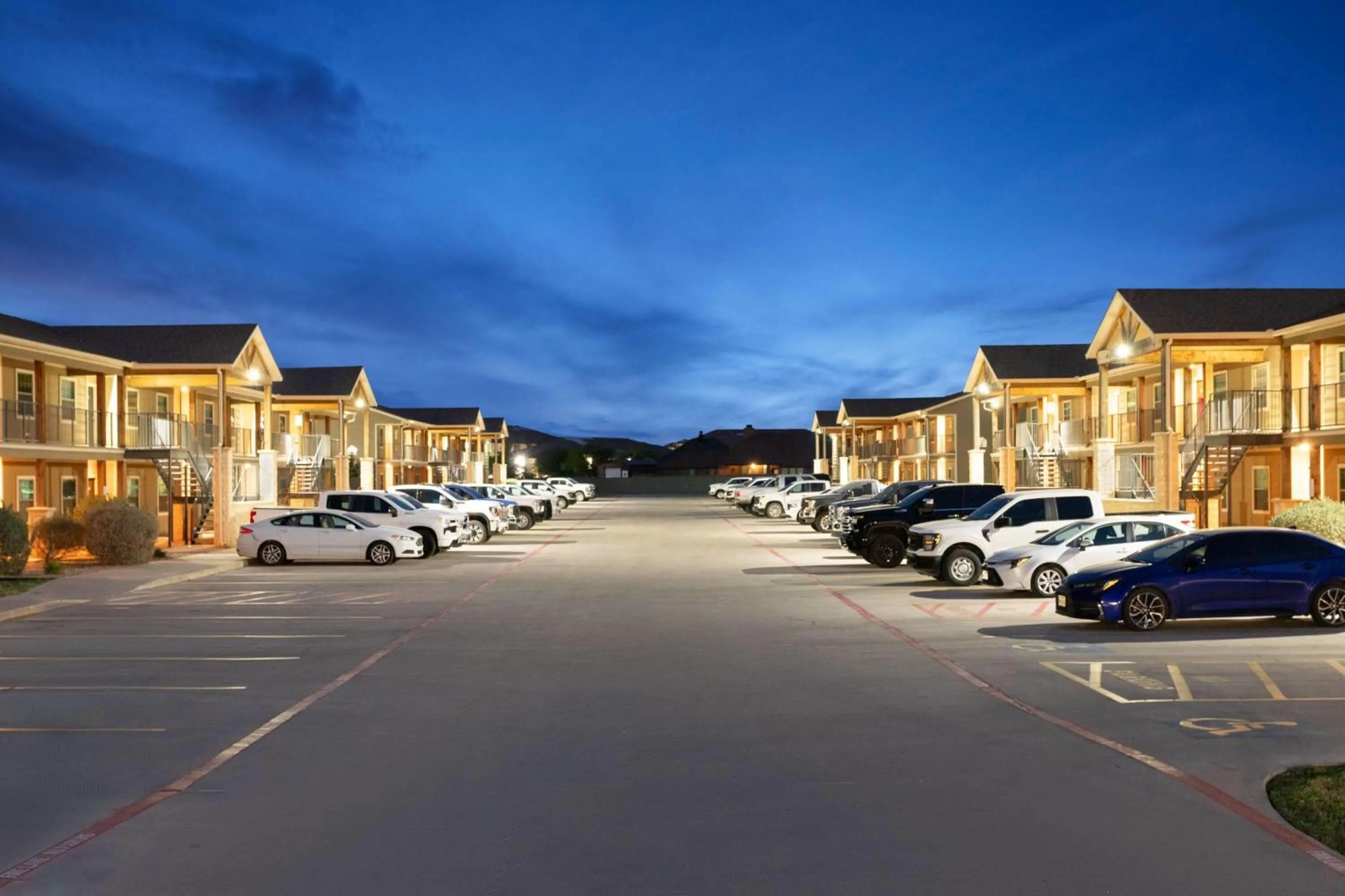 Property building in Eagle's Den Suites Andrews a Travelodge by Wyndham