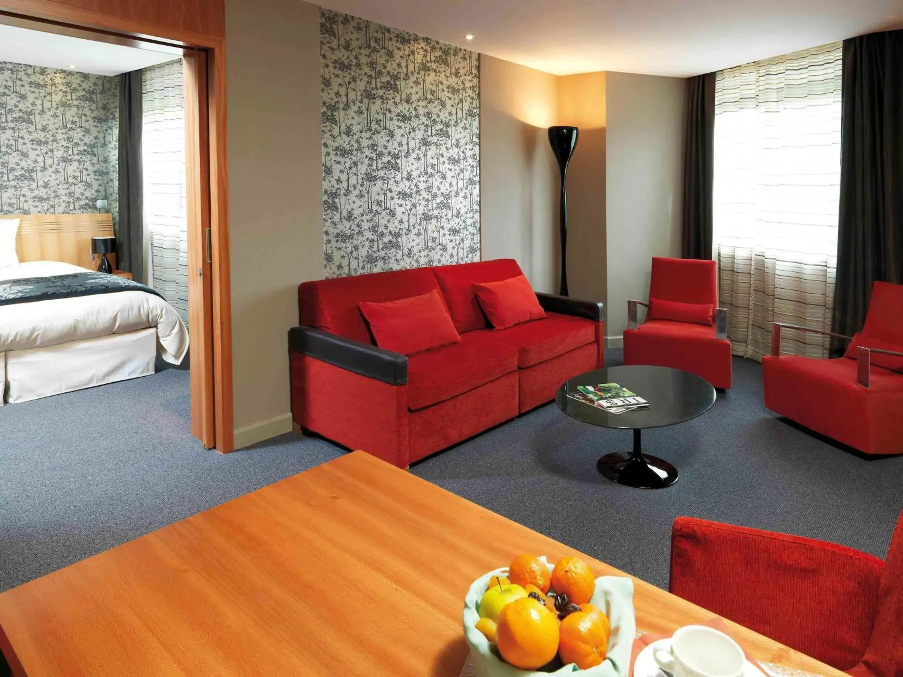 Bedroom, Bed in Novotel Valence Sud Bedroom, Bed in Novotel Valence Sud