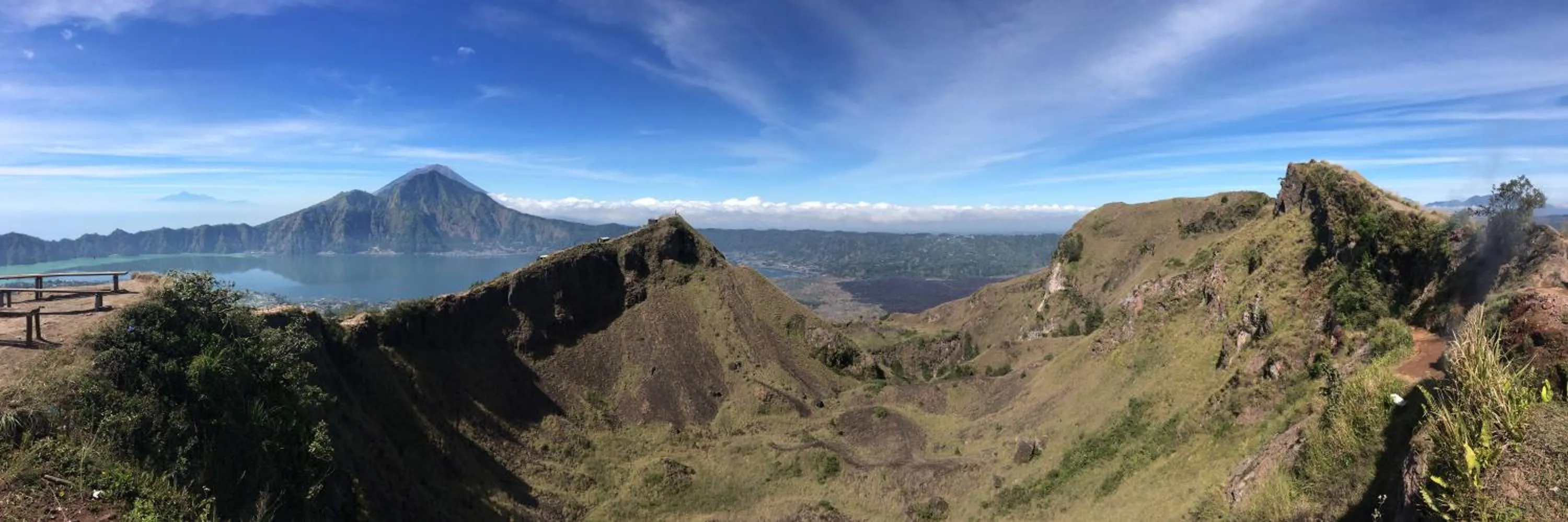 Natural landscape in Batur Panorama