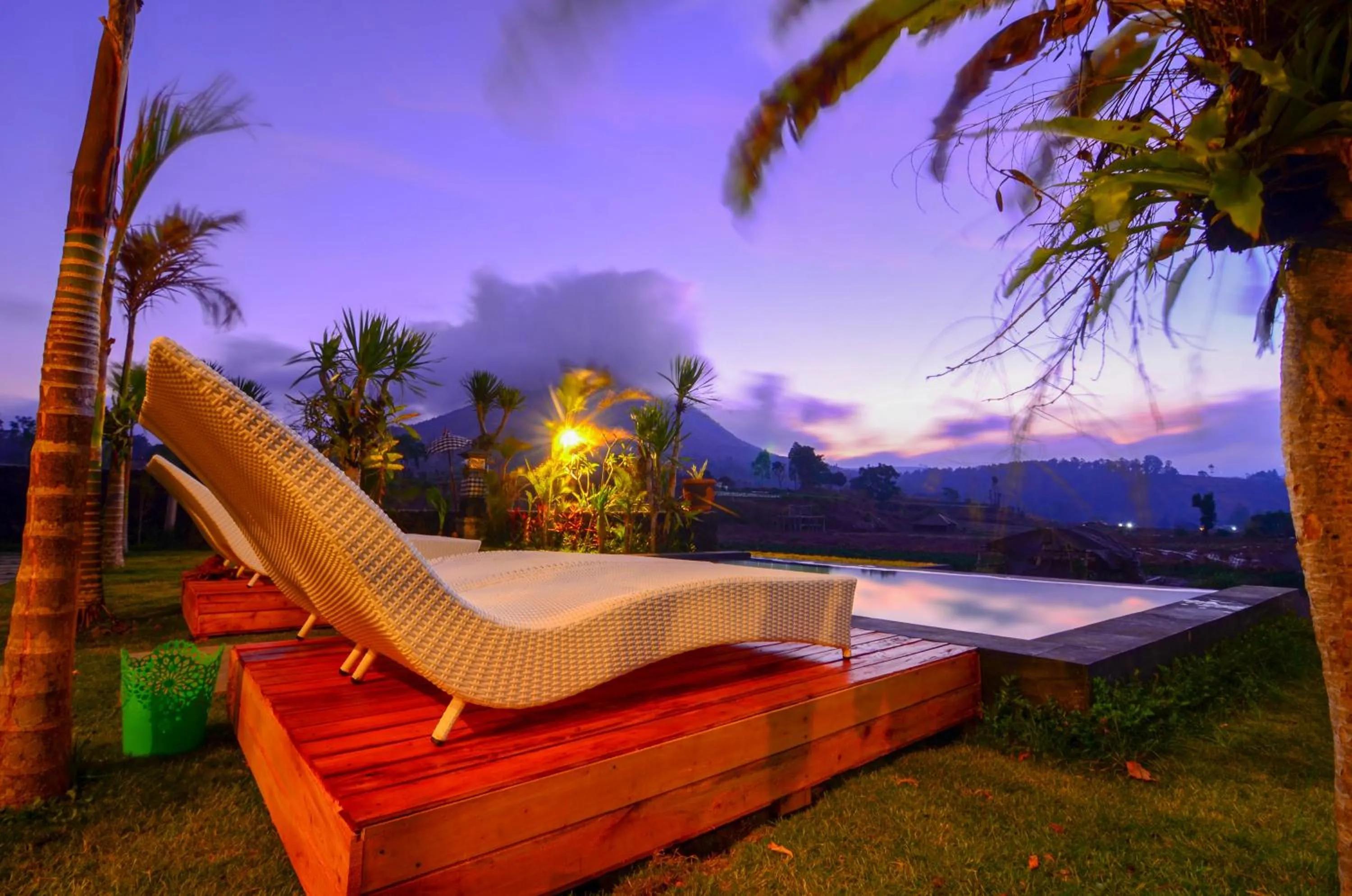 Pool view in Batur Panorama