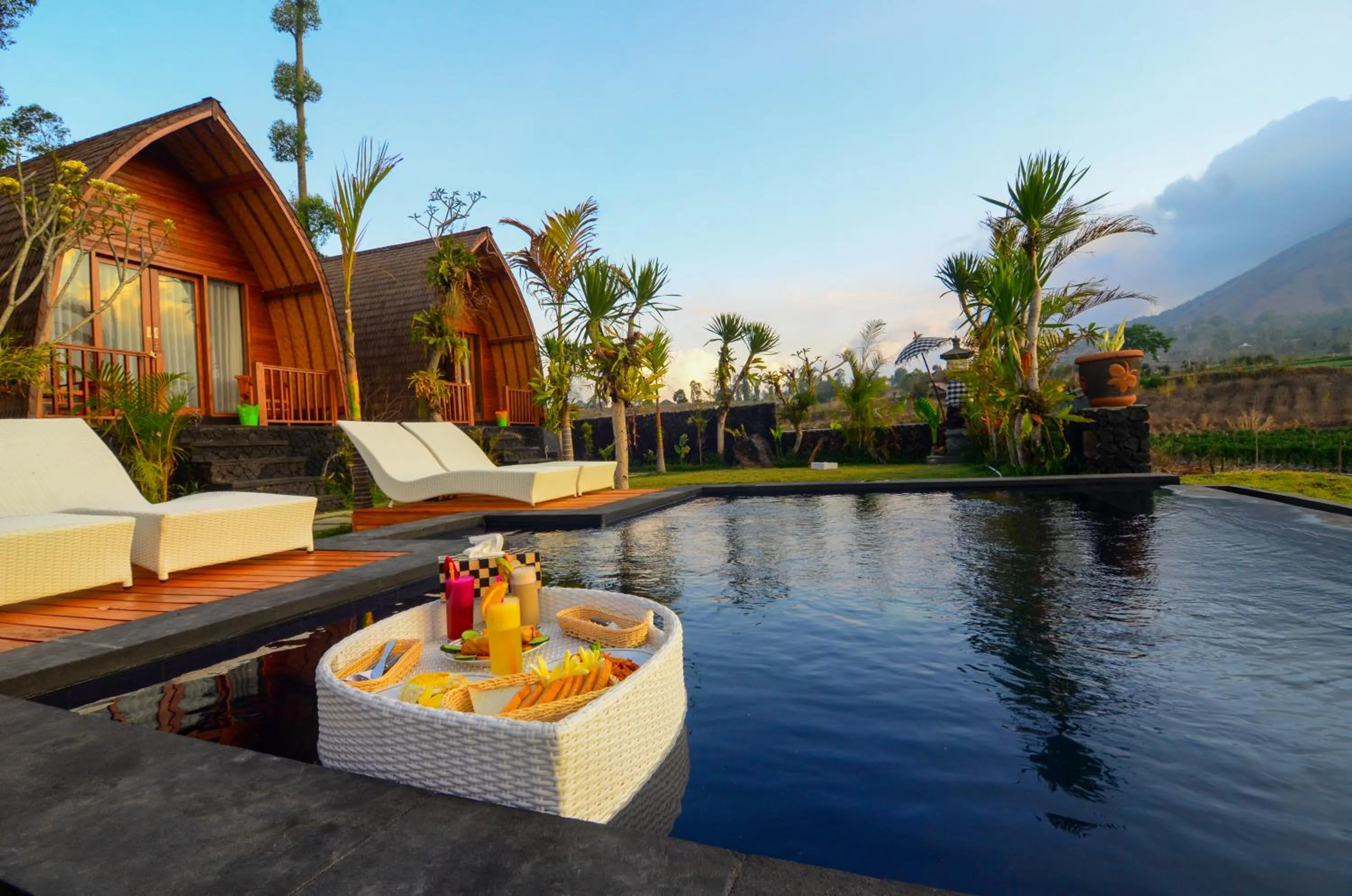 Swimming pool in Batur Panorama