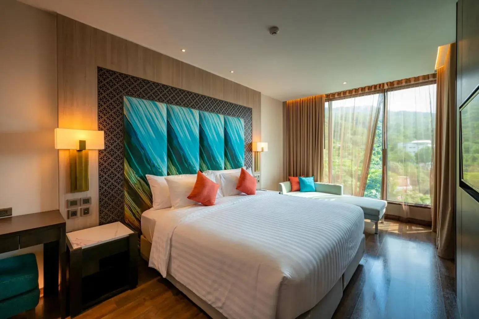 Bedroom, Bed in SKYVIEW Resort Phuket Patong Beach Bedroom, Bed in SKYVIEW Resort Phuket Patong Beach