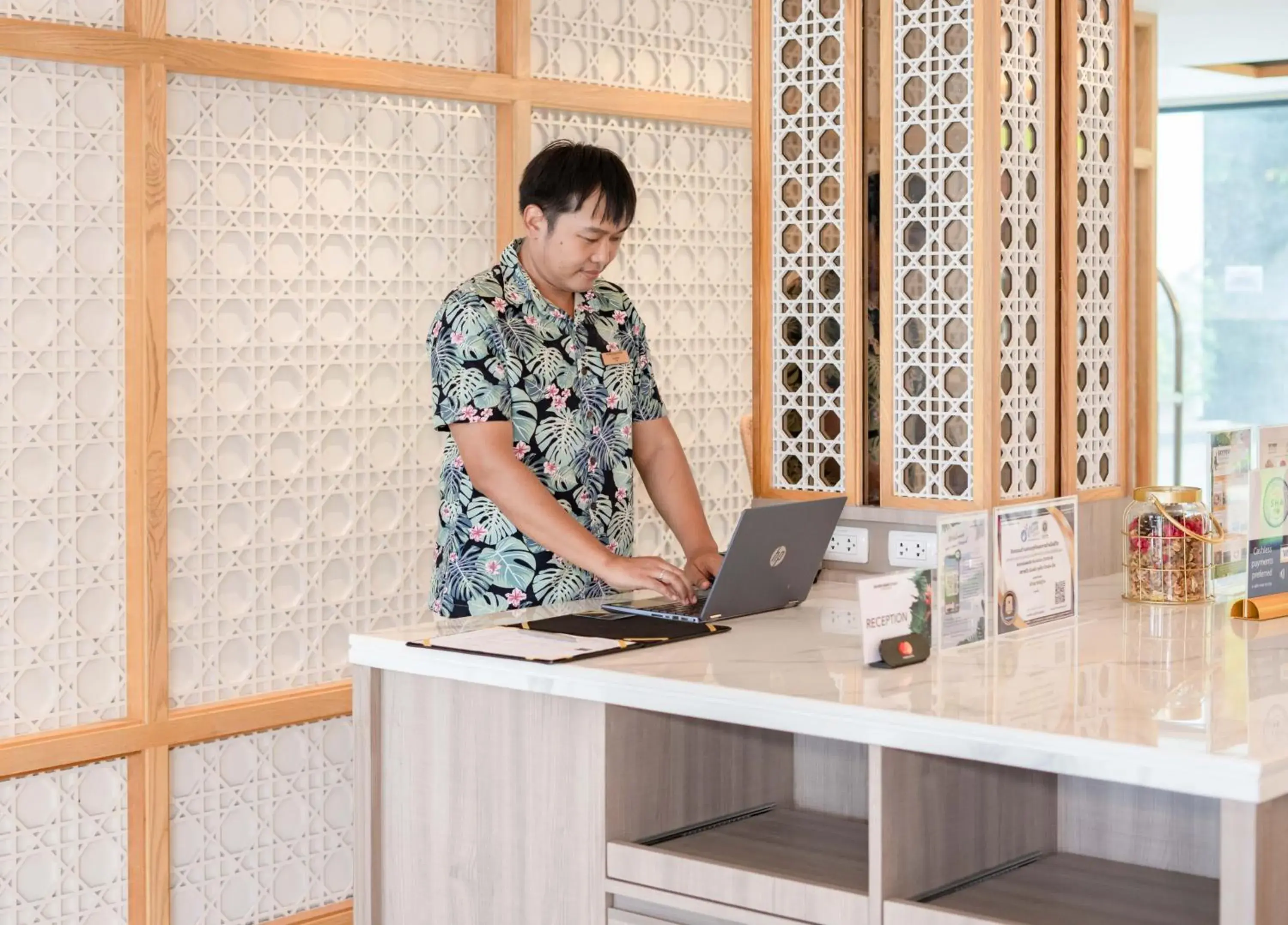 Staff in SKYVIEW Resort Phuket Patong Beach Staff in SKYVIEW Resort Phuket Patong Beach