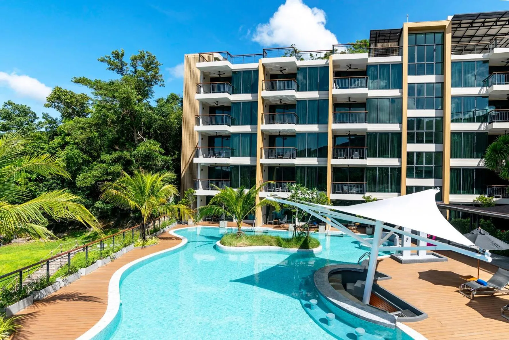 Property building in SKYVIEW Resort Phuket Patong Beach