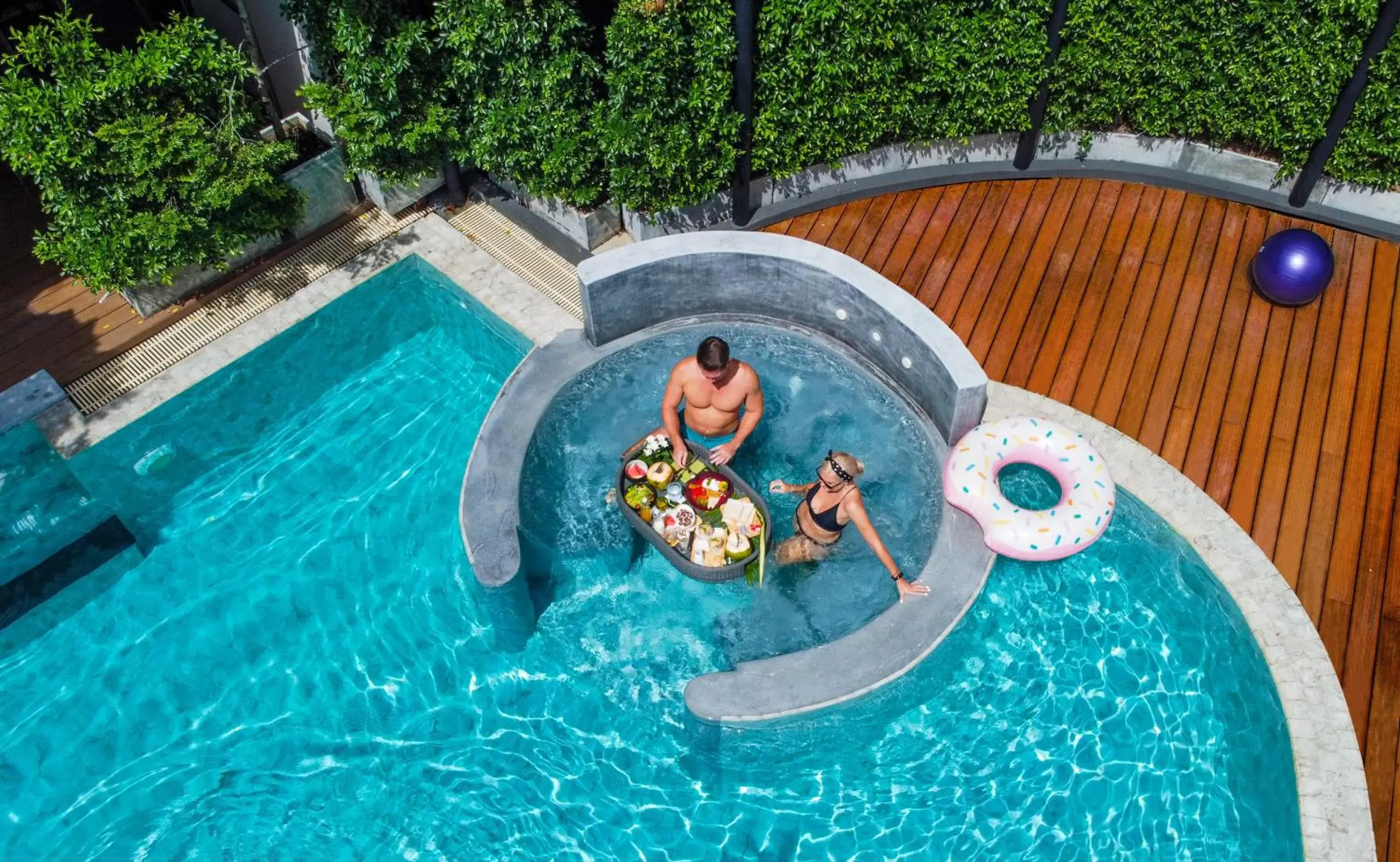 Swimming pool in SKYVIEW Resort Phuket Patong Beach Swimming pool in SKYVIEW Resort Phuket Patong Beach