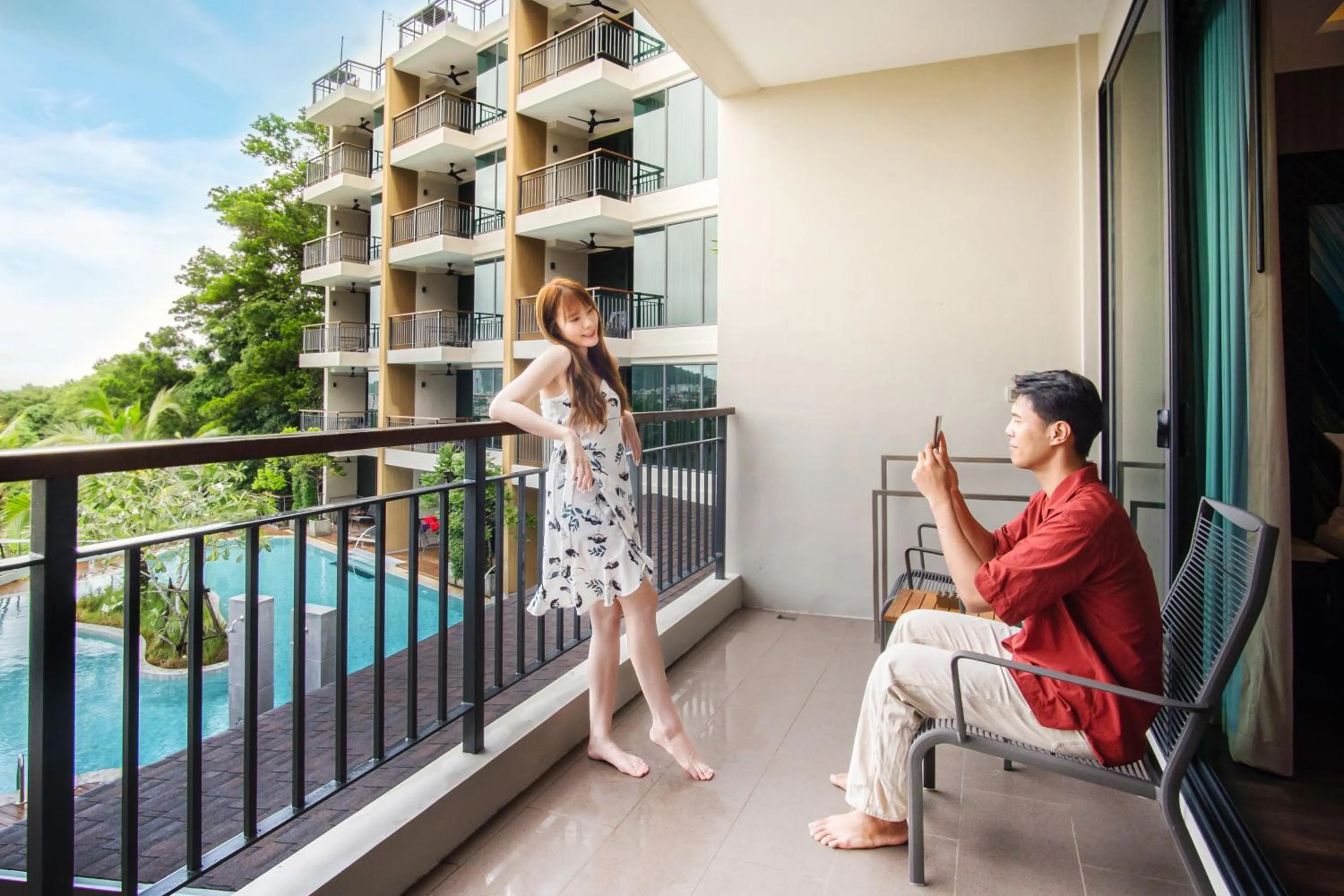 Property building in SKYVIEW Resort Phuket Patong Beach