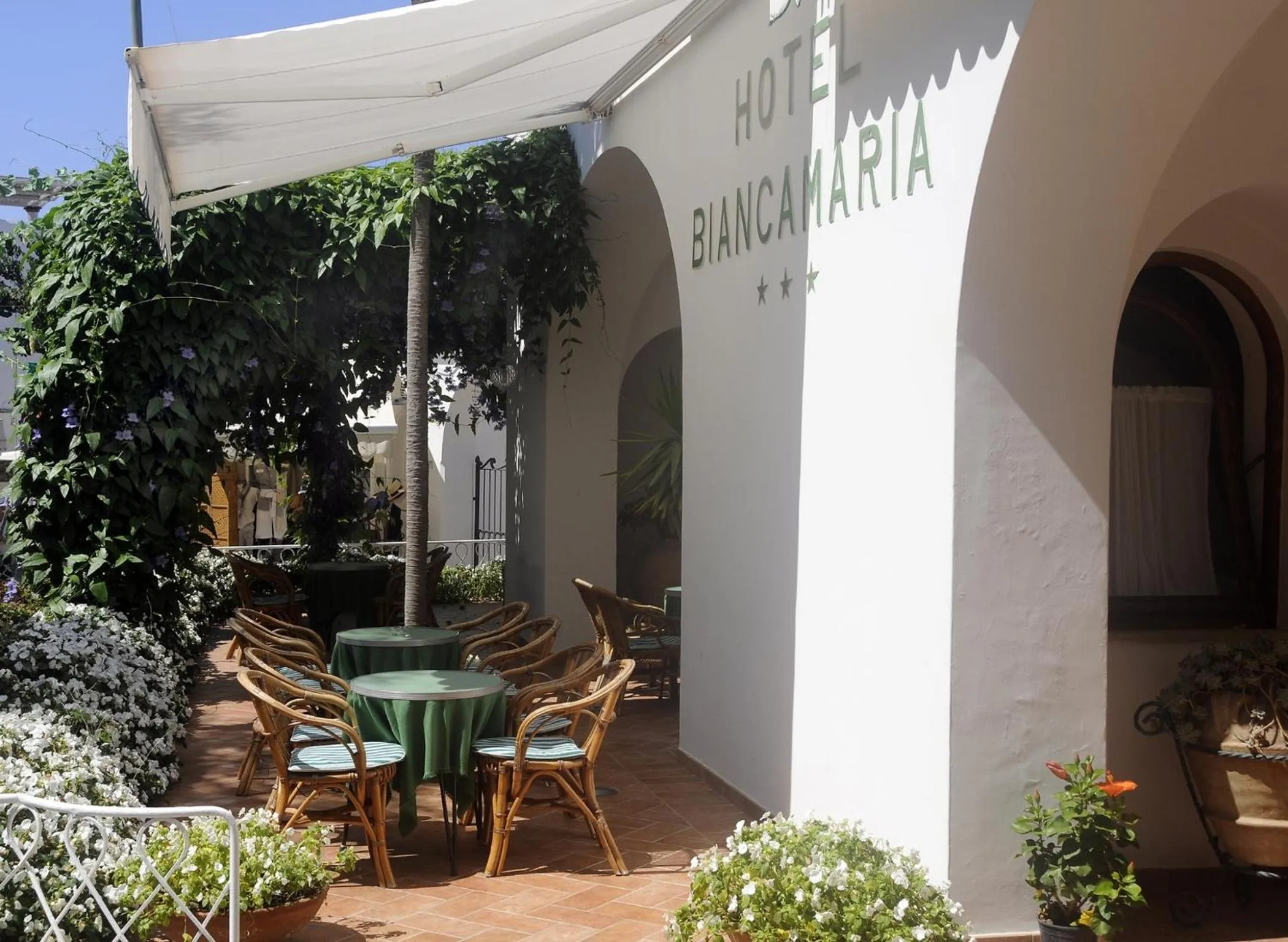 Balcony/Terrace in Hotel Biancamaria