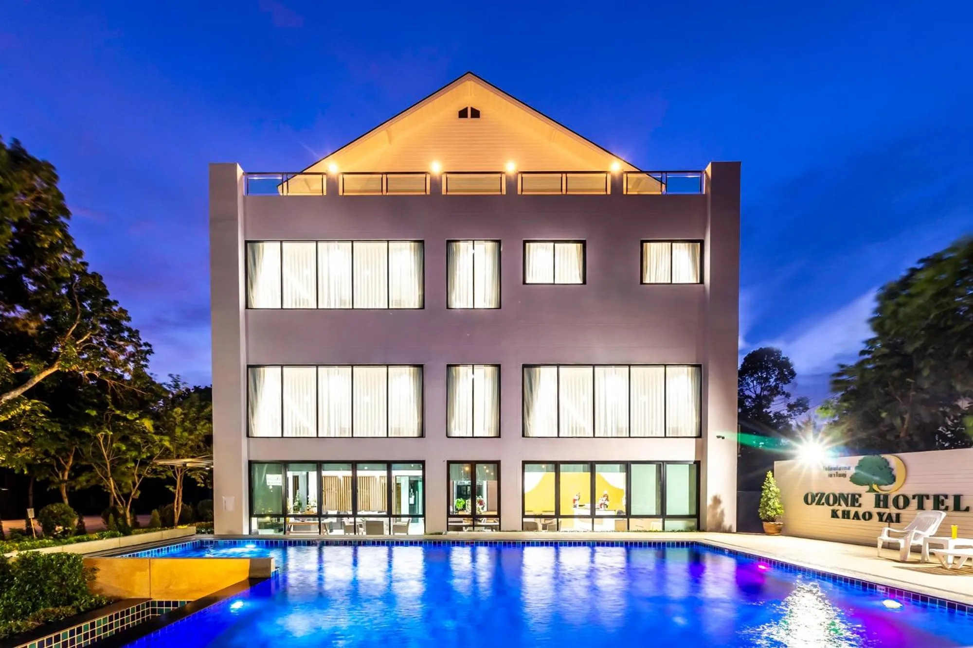 Property building in Ozone Hotel Khao Yai