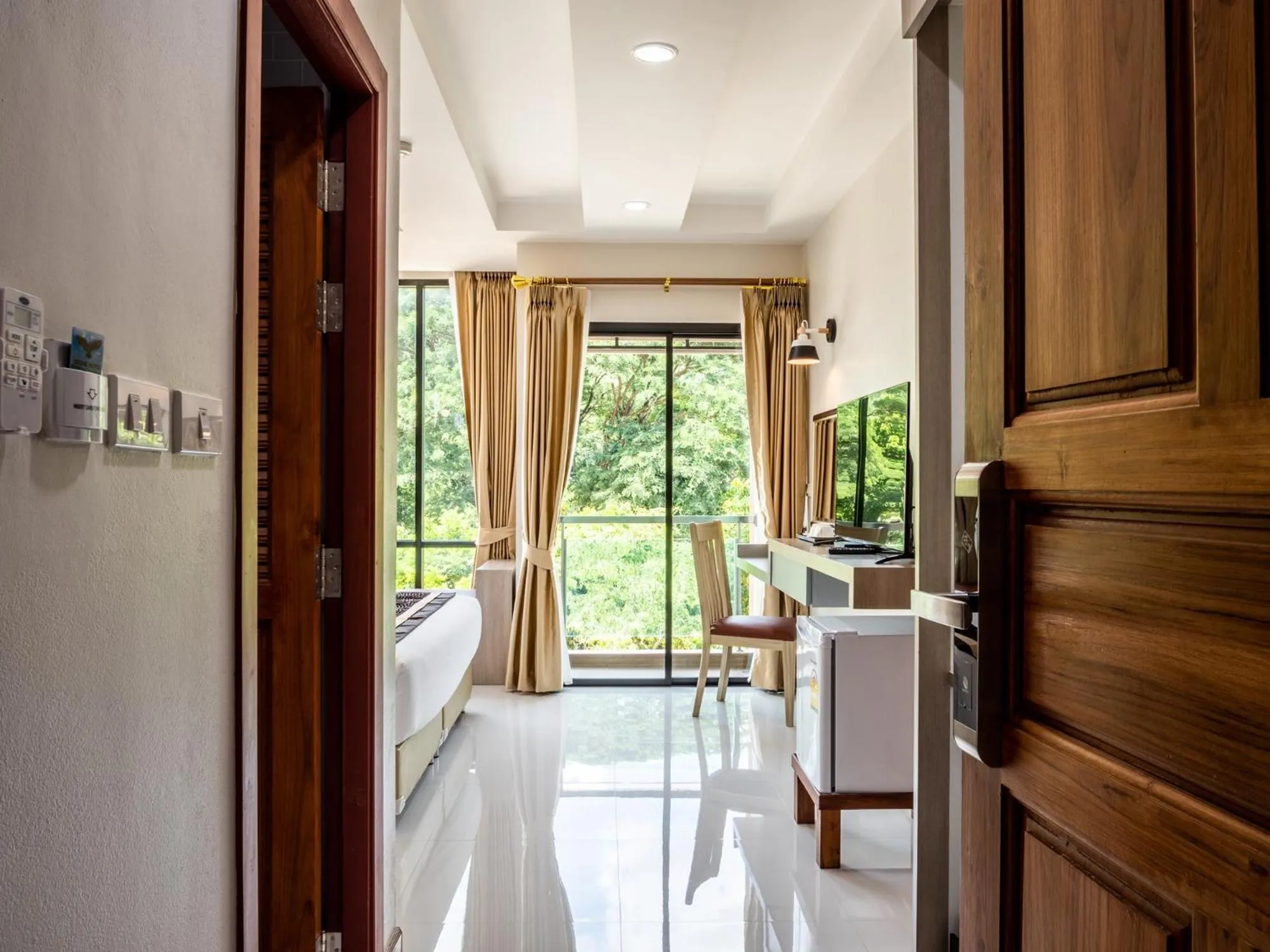 Garden view in Ozone Hotel Khao Yai