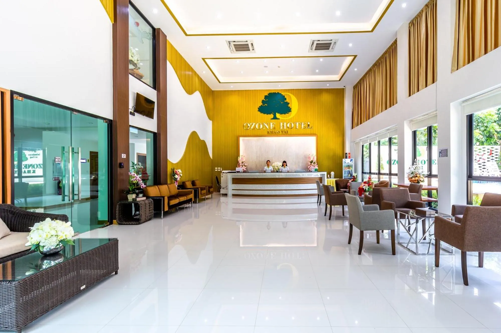 Lobby or reception in Ozone Hotel Khao Yai
