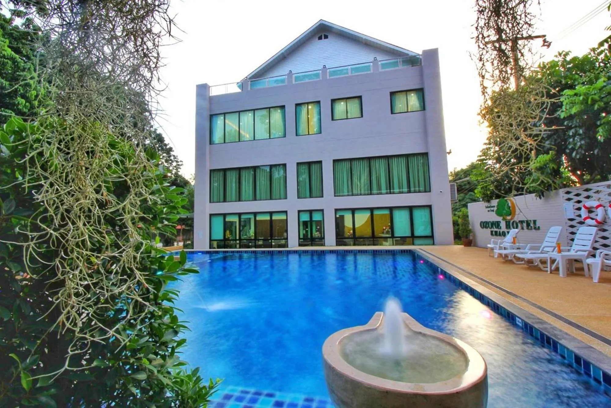 Property building in Ozone Hotel Khao Yai