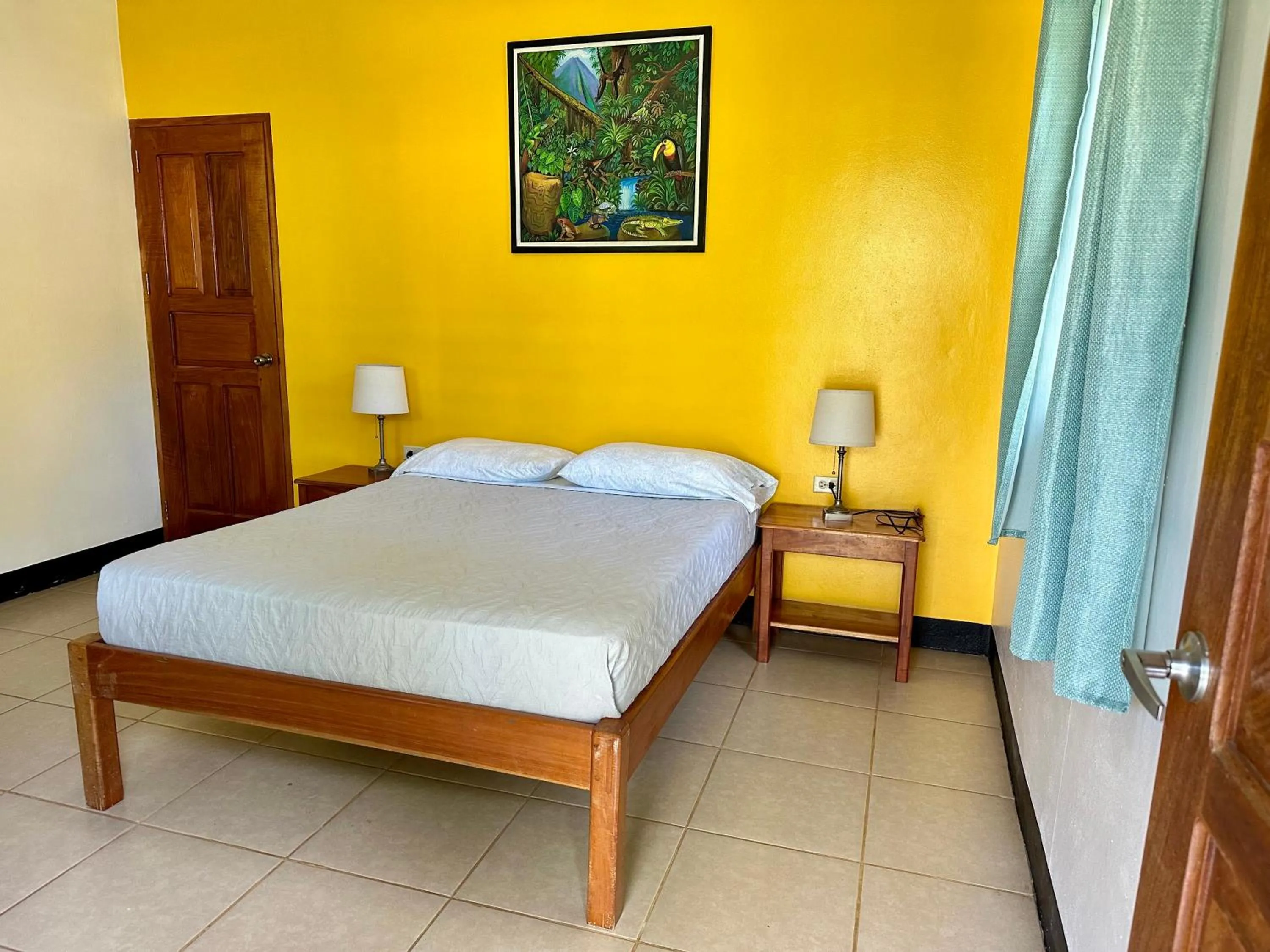 Bed in Hospedaje Soma