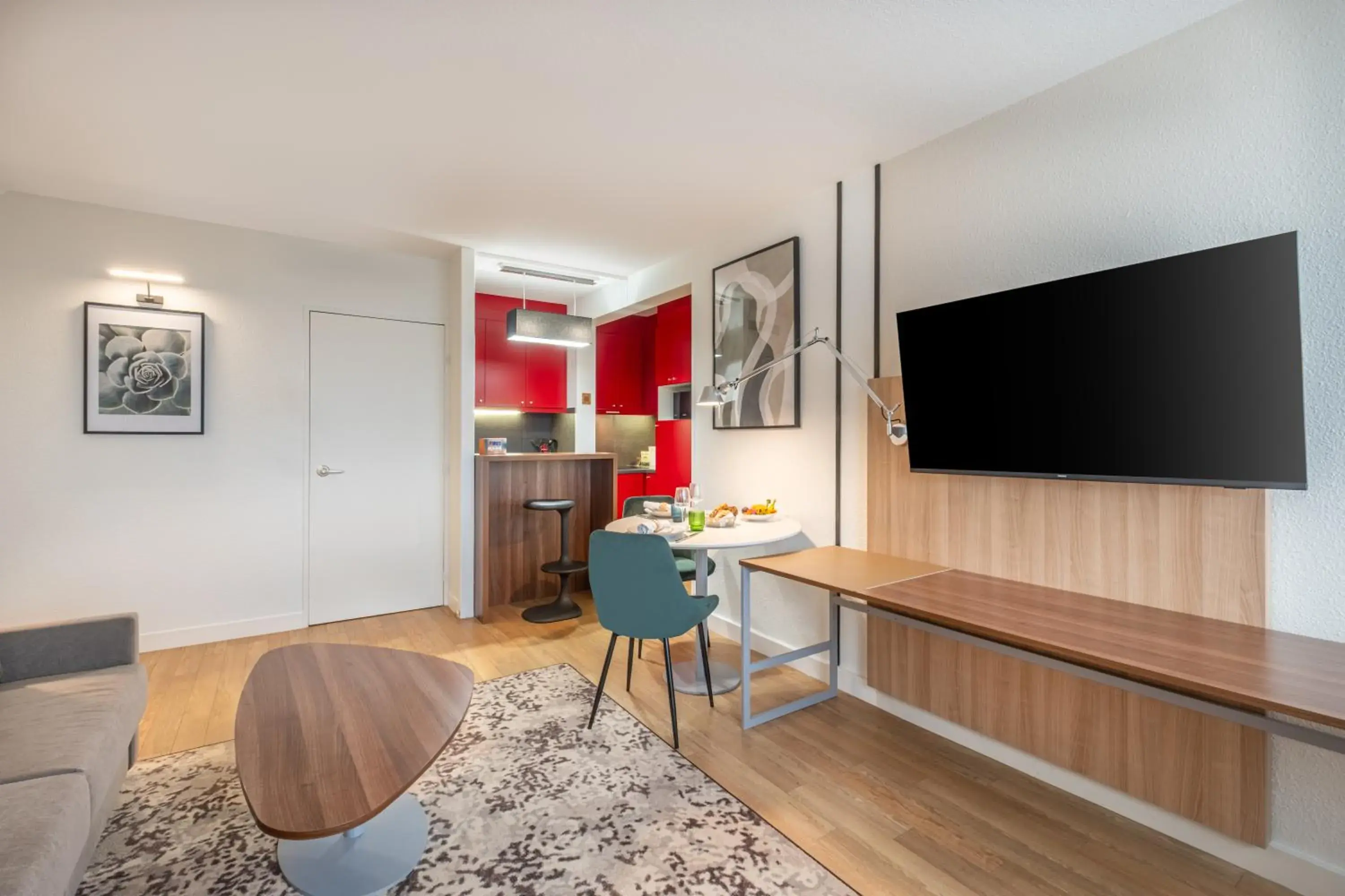 Living room in FirstName Toulouse Résidence Living room in FirstName Toulouse Résidence