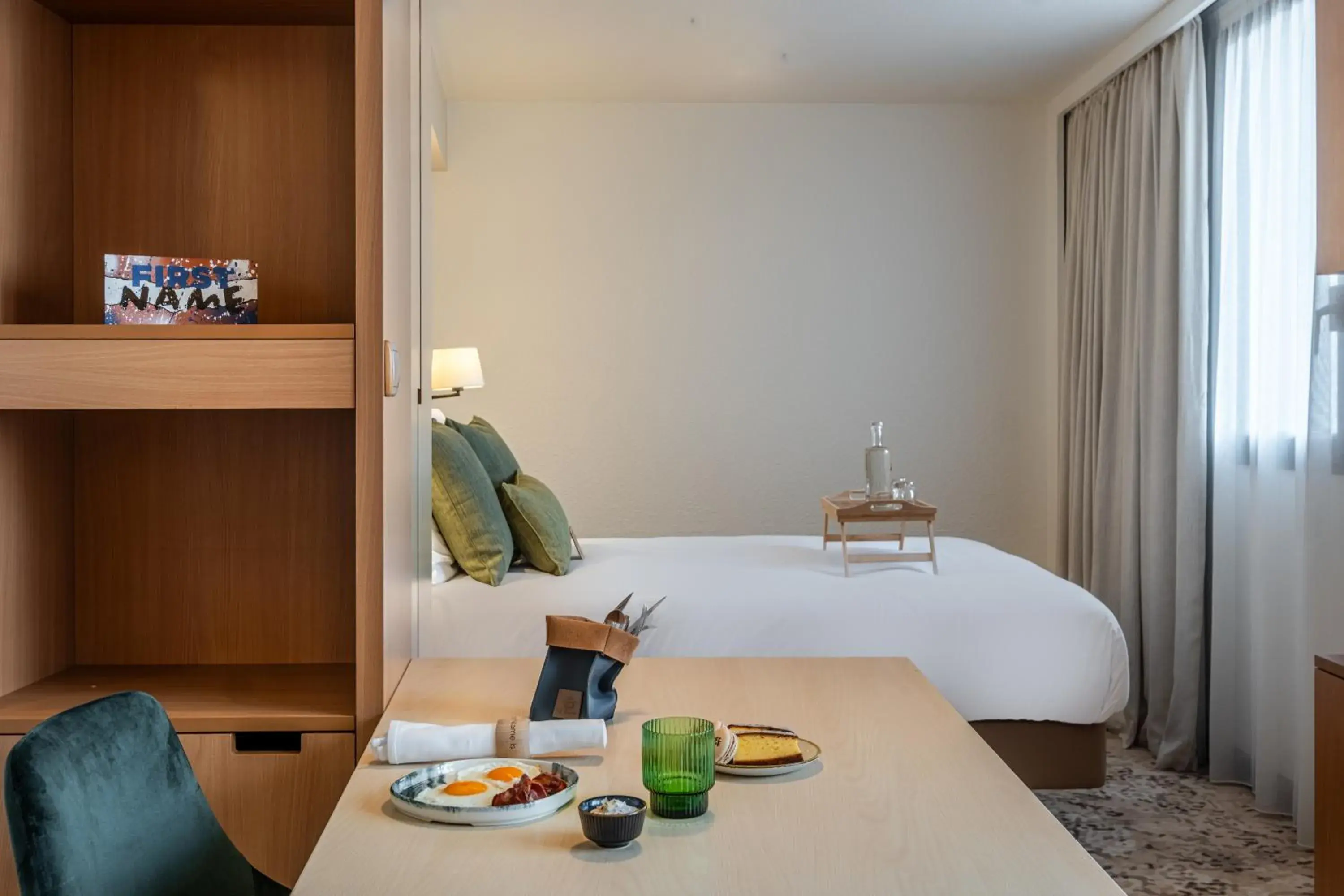 Bedroom, Bed in FirstName Toulouse Résidence Bedroom, Bed in FirstName Toulouse Résidence