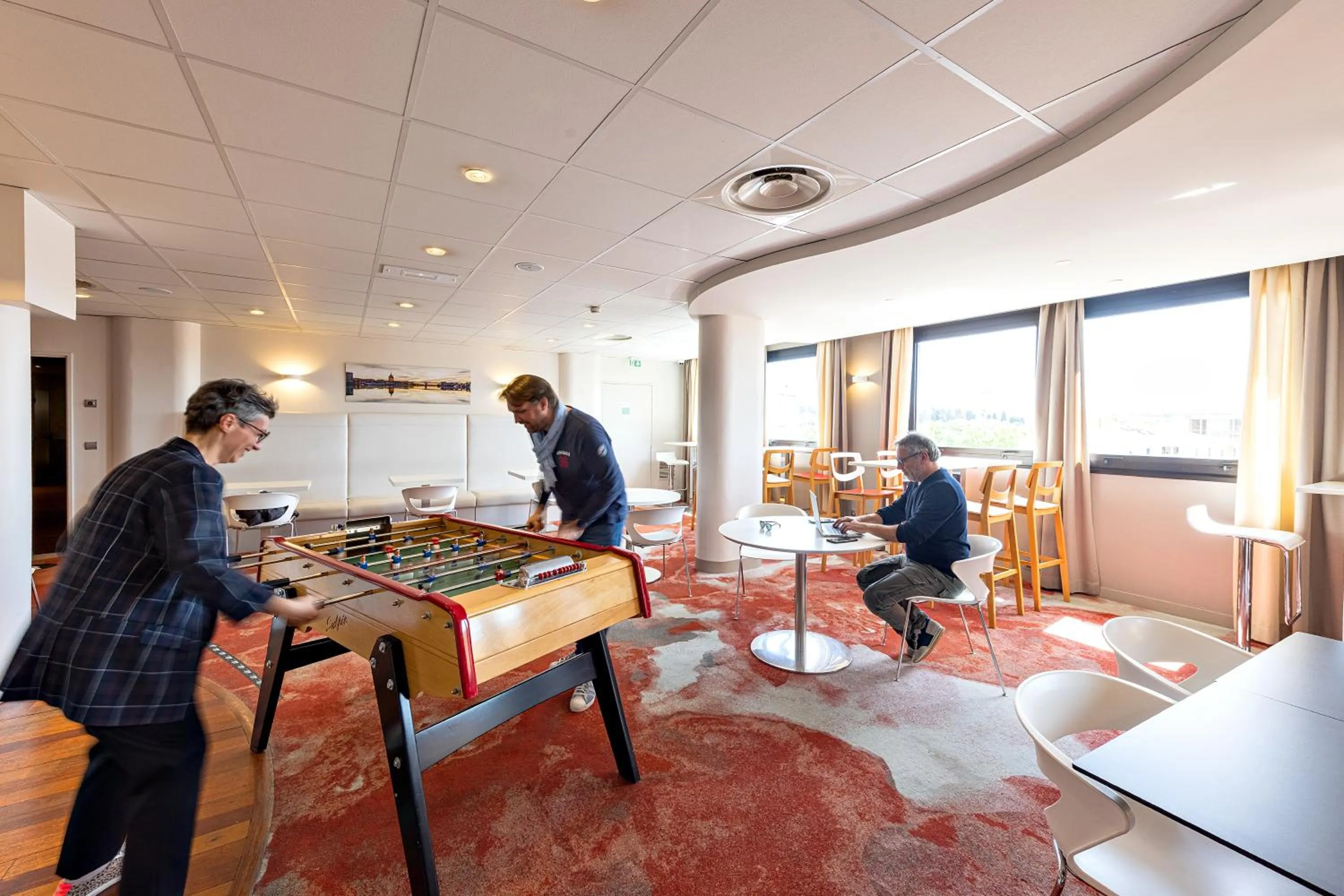 Patio in Aparthotel Adagio Toulouse Centre Ramblas