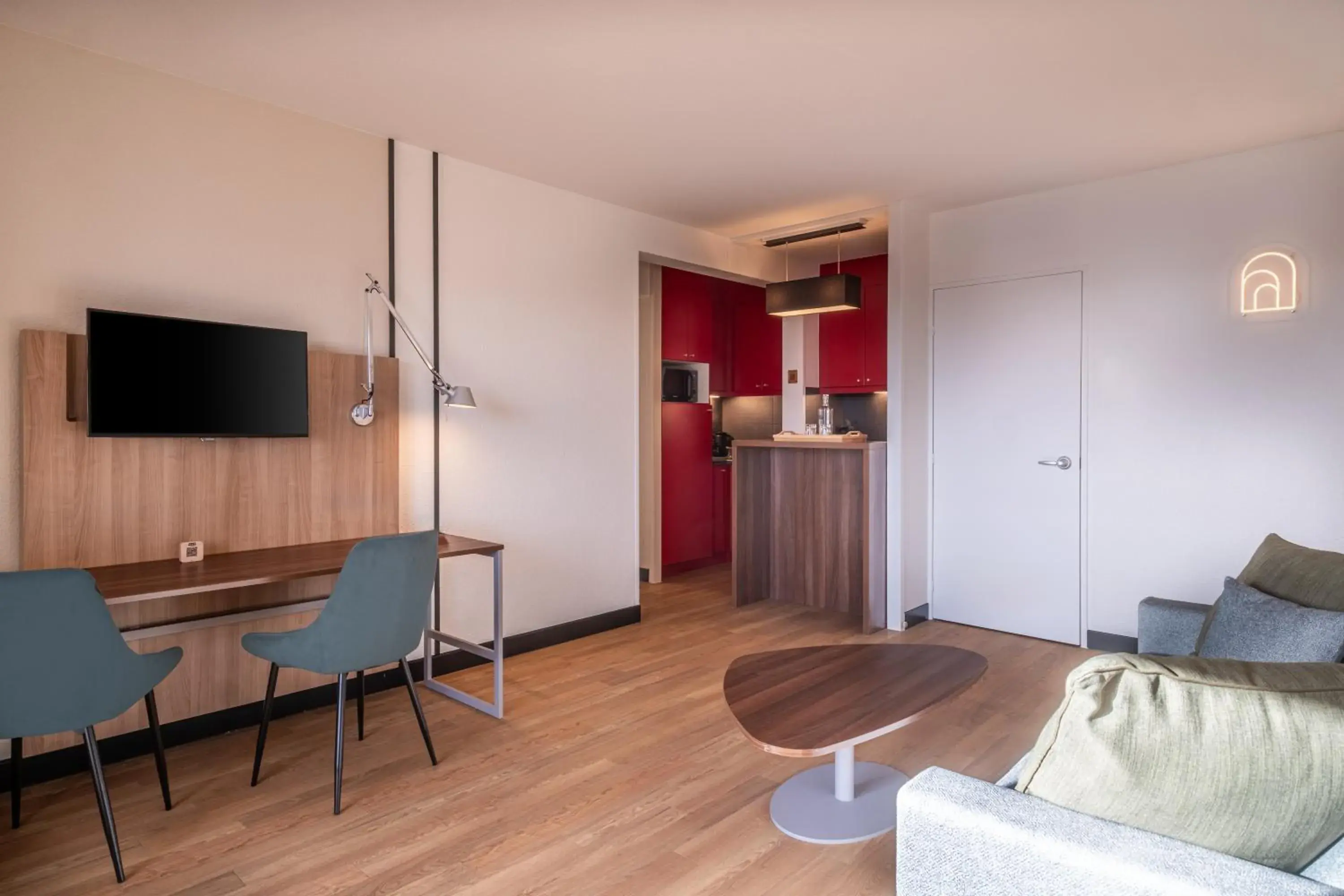 Living room in FirstName Toulouse Résidence Living room in FirstName Toulouse Résidence