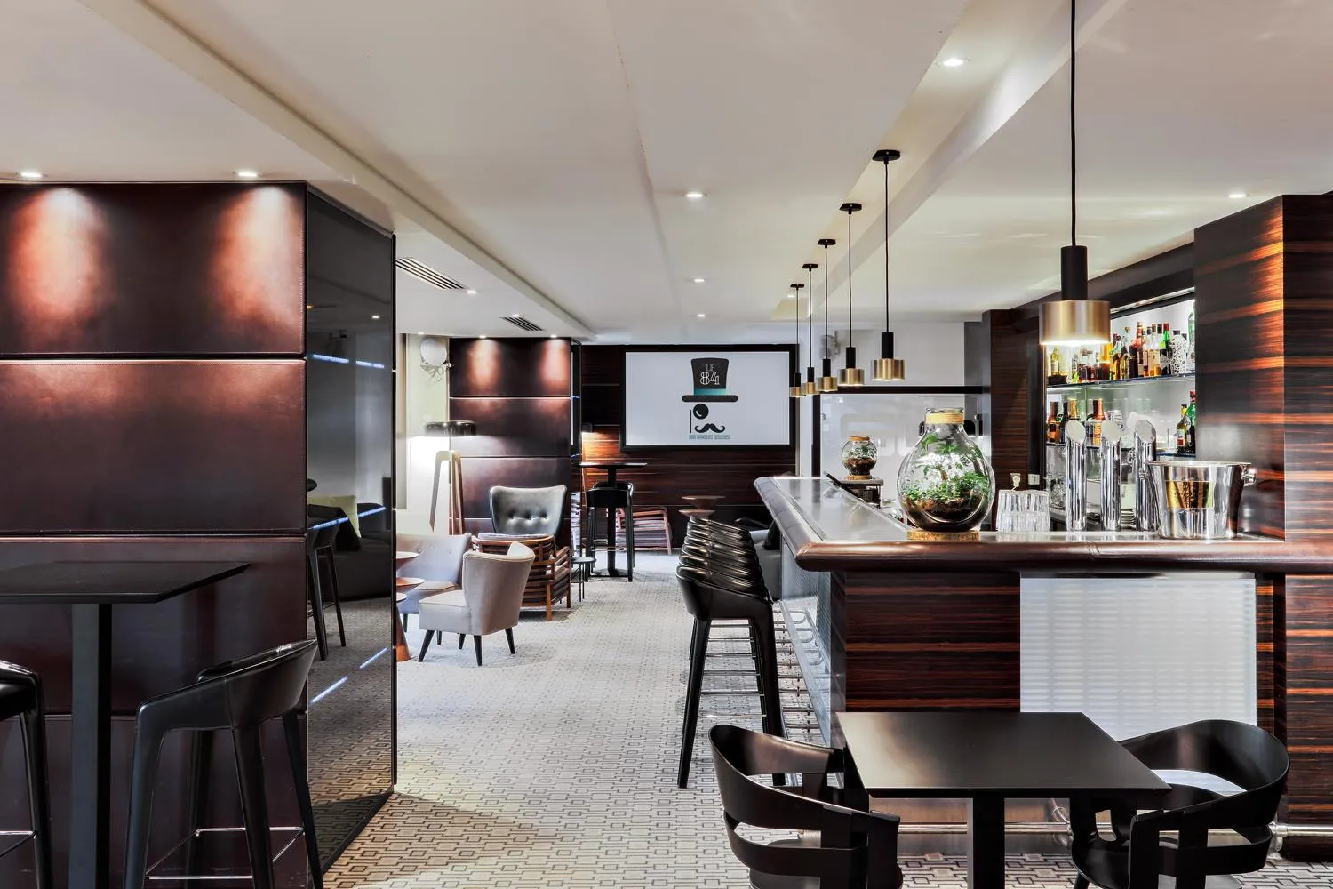 Lounge or bar in Aparthotel Adagio Toulouse Centre Ramblas