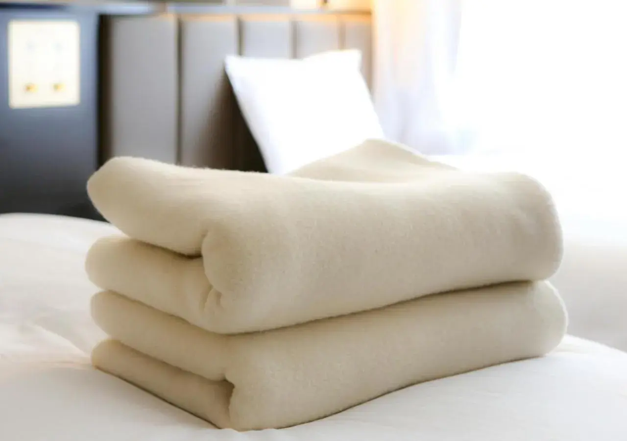 Bed in APA Hotel Kobe Sannomiya Ekimae Bed in APA Hotel Kobe Sannomiya Ekimae