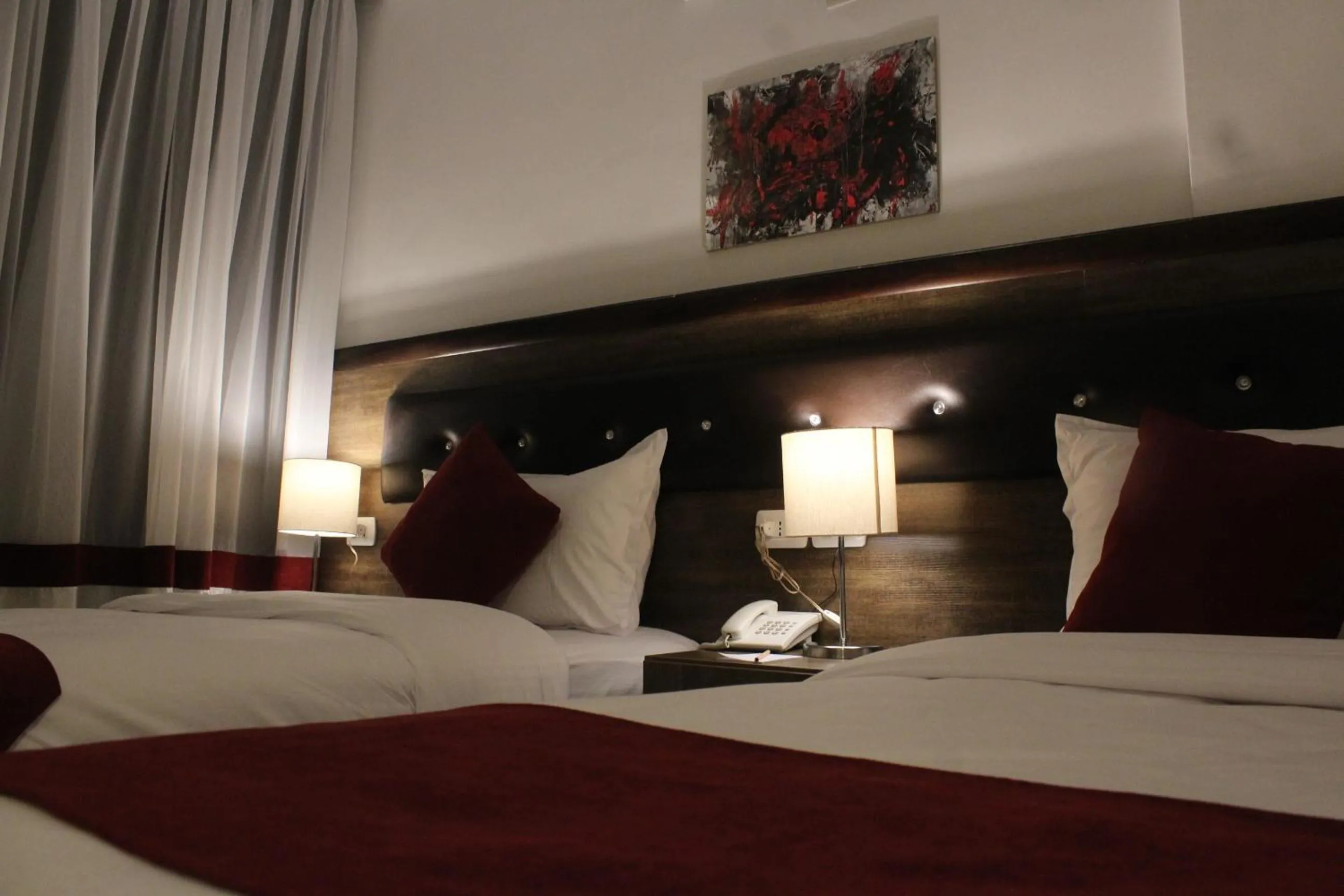 Bedroom in Petra Corner Hotel