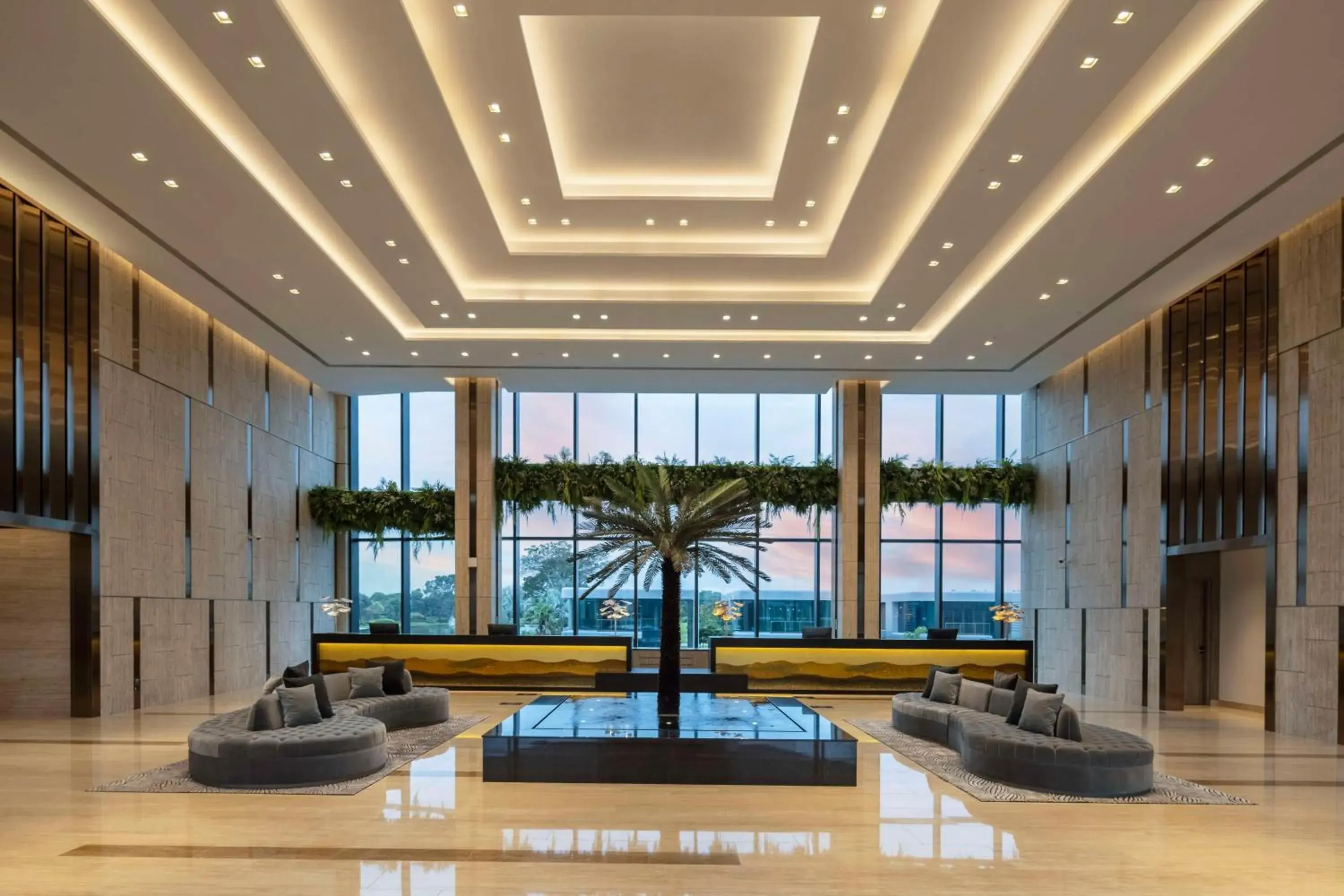 Lobby or reception in Dusit Thani Laguna Singapore Lobby or reception in Dusit Thani Laguna Singapore