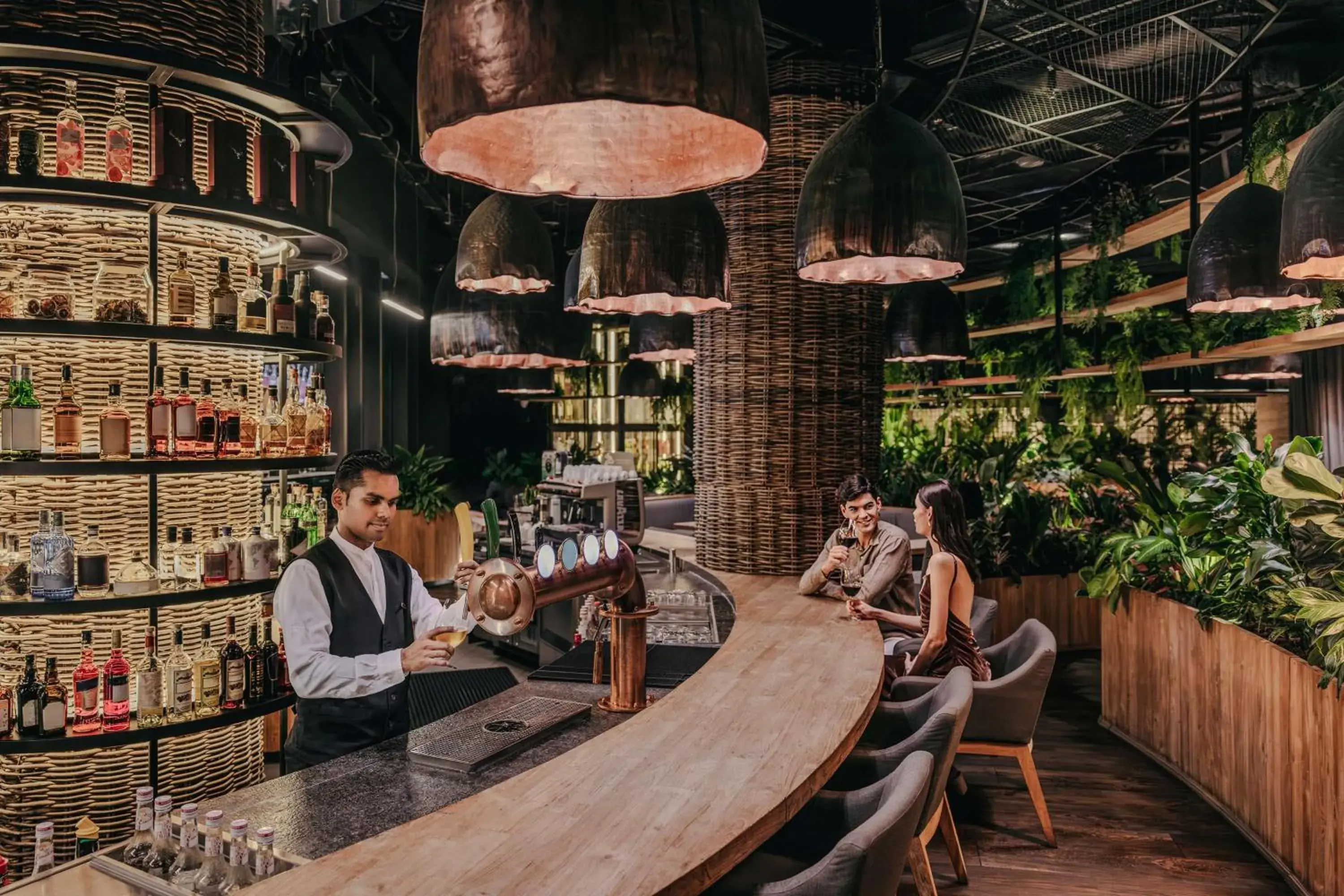 Lounge or bar in Dusit Thani Laguna Singapore Lounge or bar in Dusit Thani Laguna Singapore