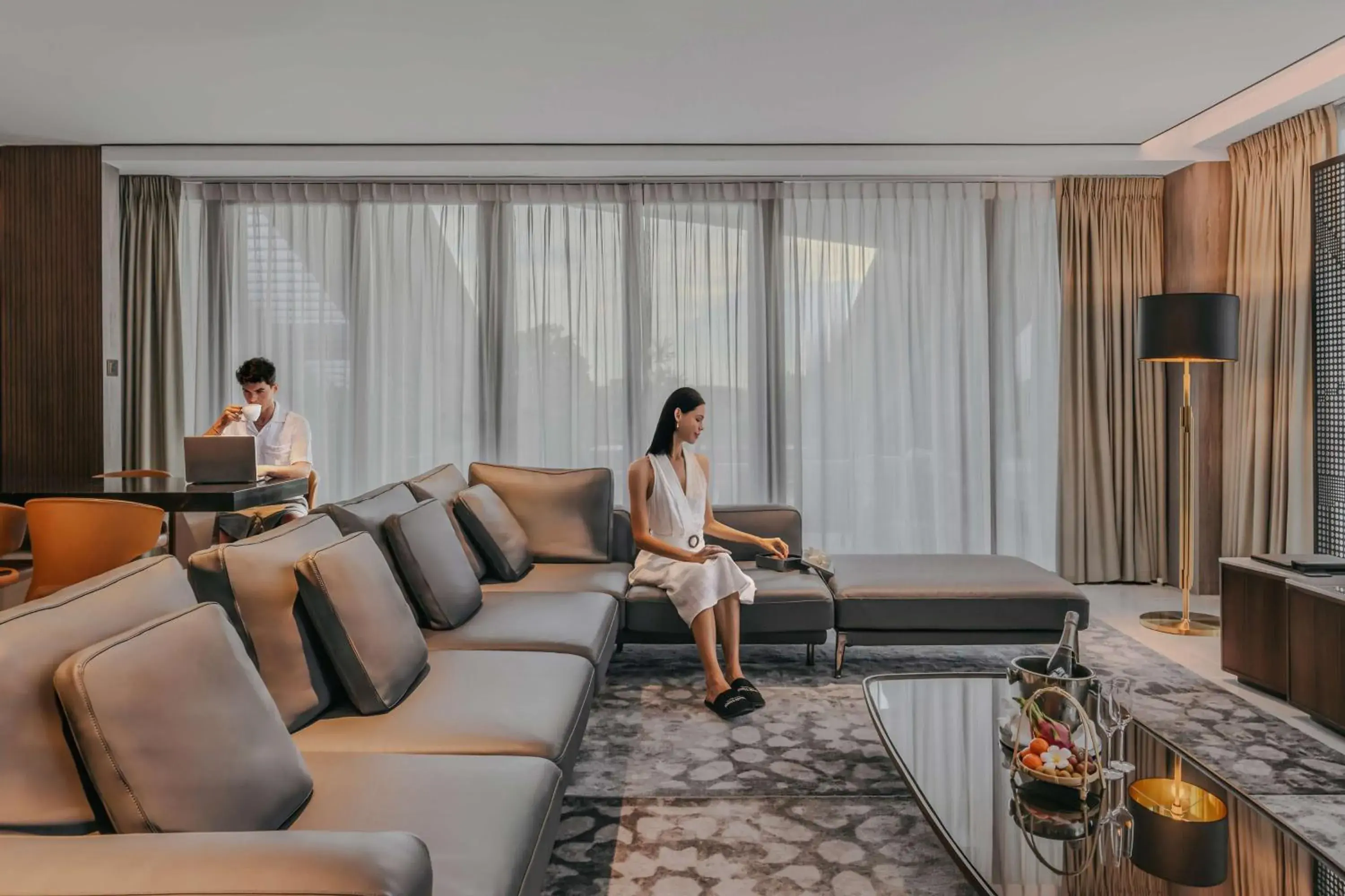 Photo of the whole room in Dusit Thani Laguna Singapore Photo of the whole room in Dusit Thani Laguna Singapore