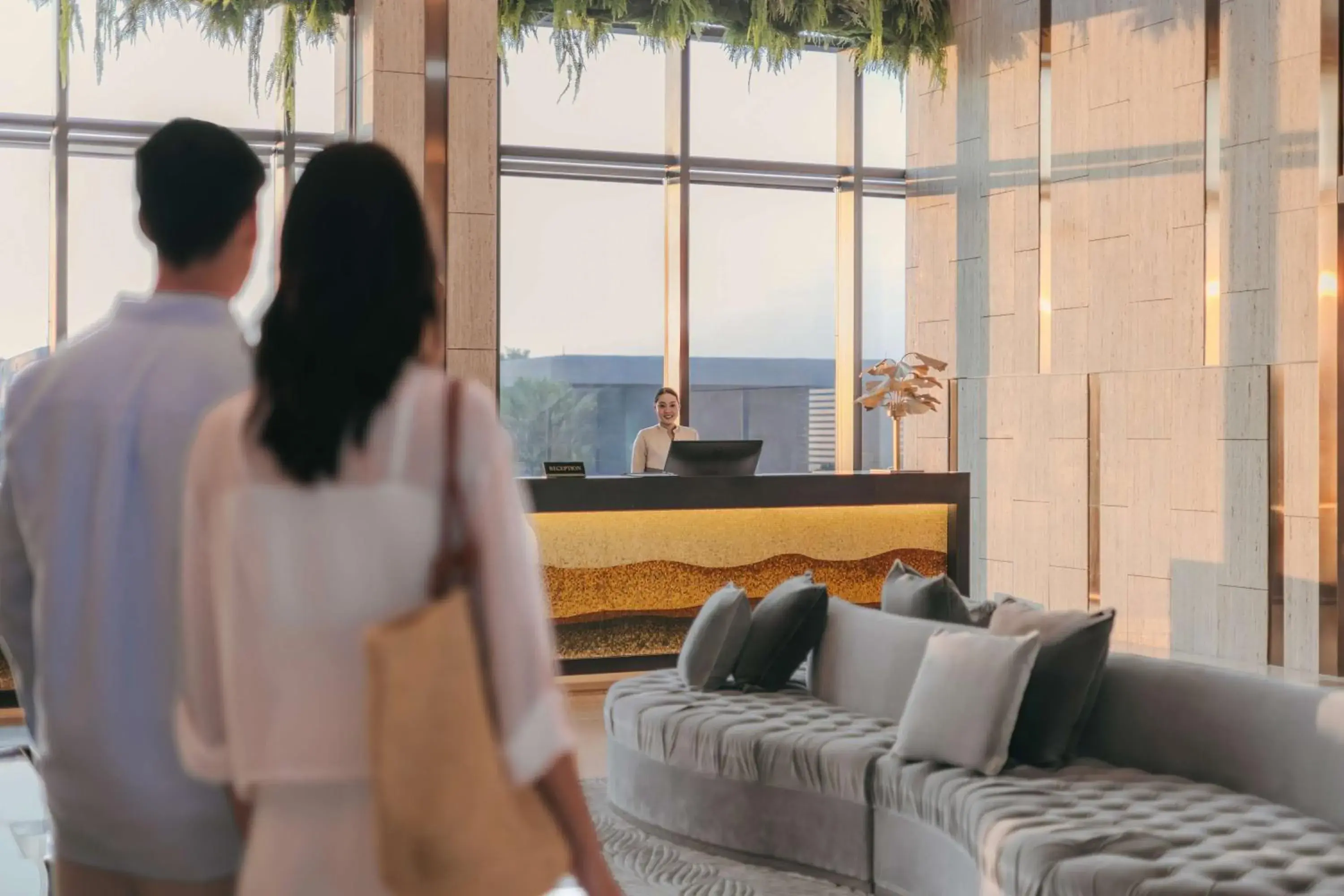 Lobby or reception in Dusit Thani Laguna Singapore Lobby or reception in Dusit Thani Laguna Singapore