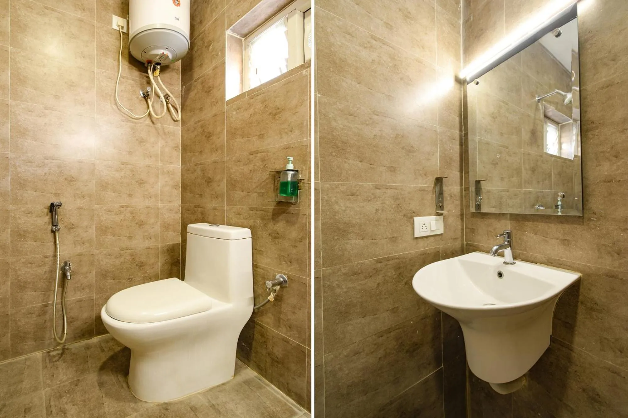 Bathroom in Fabhotel Cinco Primera Nr LV Prasad, Banjara Hills