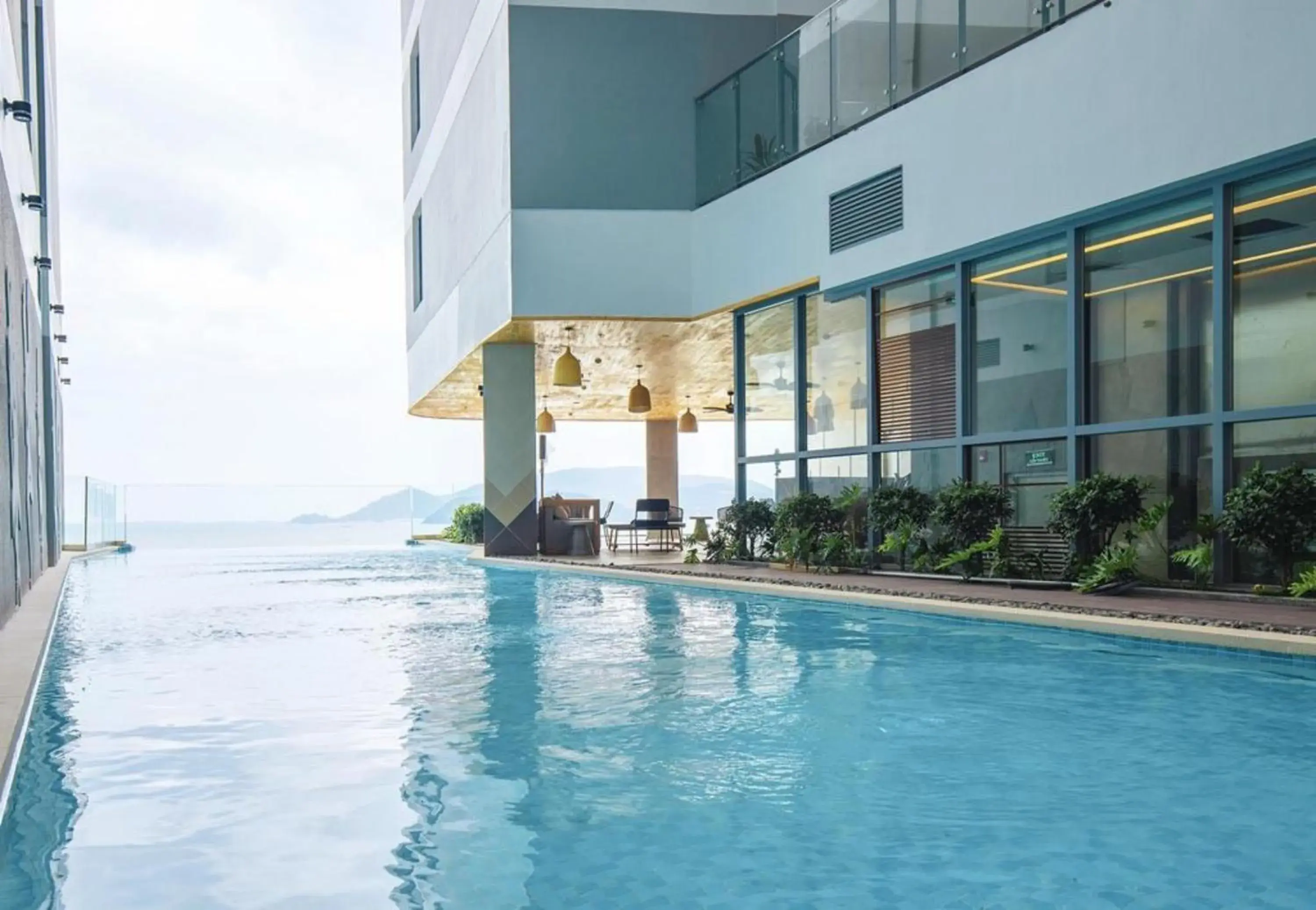 Swimming pool in Handy Panorama Nha Trang Condotel Swimming pool in Handy Panorama Nha Trang Condotel