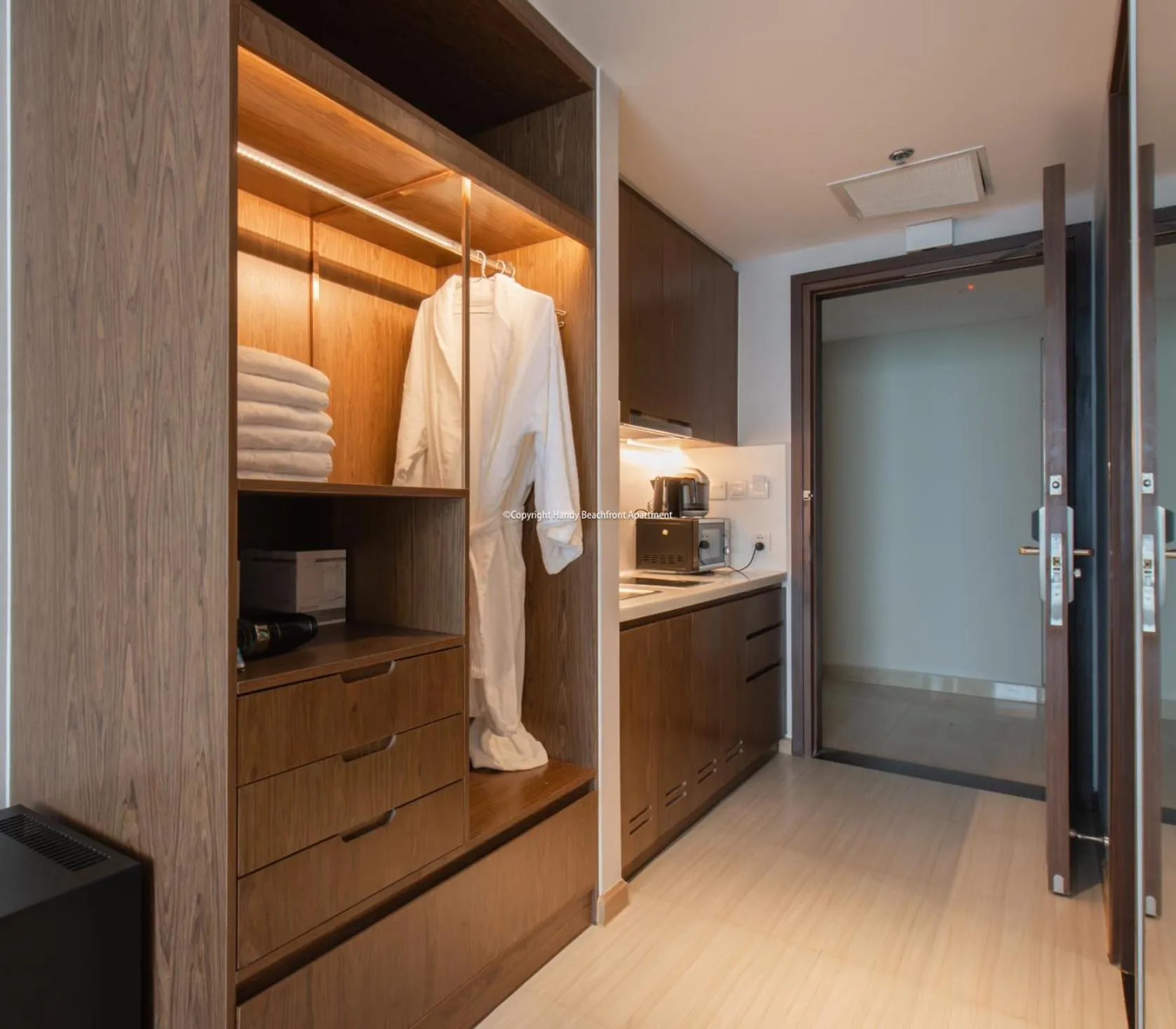 Bed in Handy Panorama Nha Trang Condotel