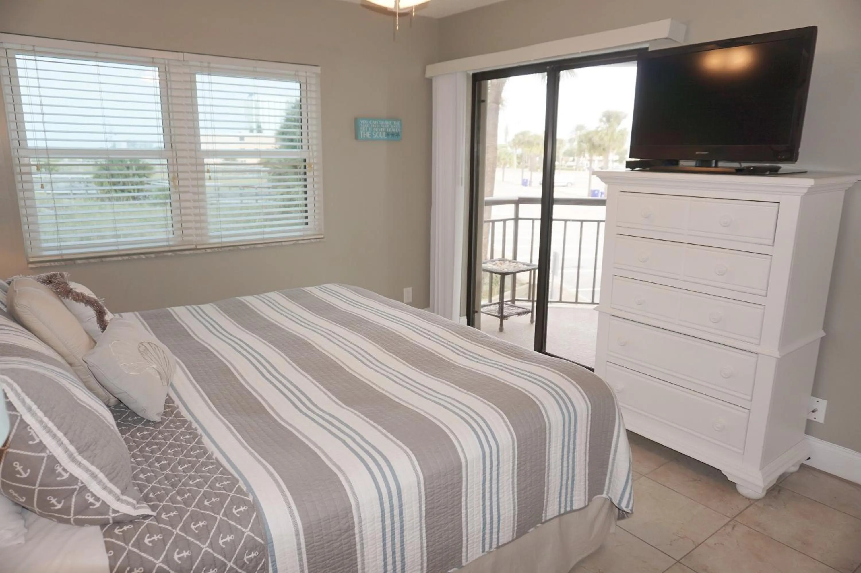 Bedroom, Bed in Gulf Strand Resort by Travel Resort Services