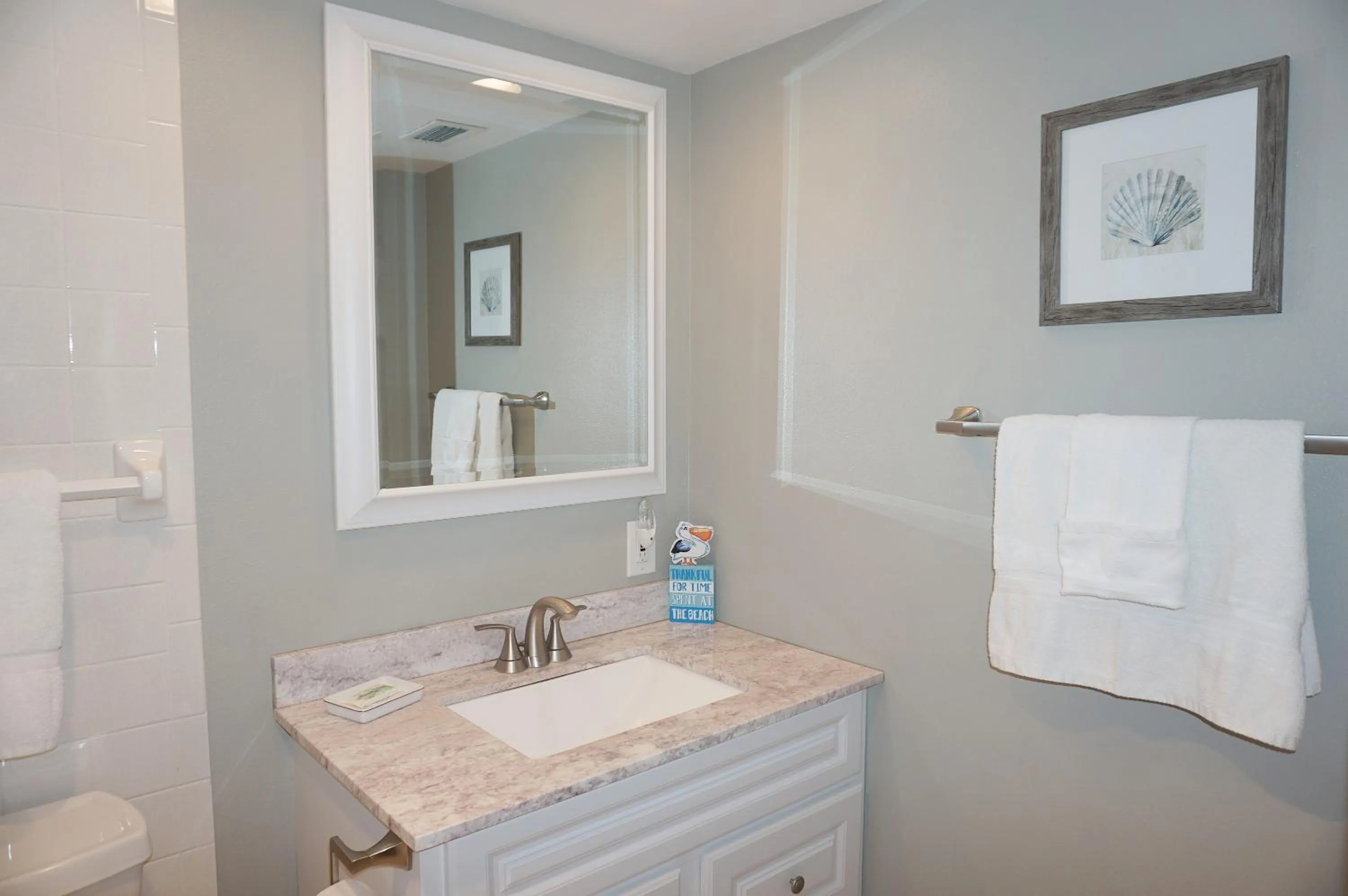 Bathroom in Gulf Strand Resort by Travel Resort Services