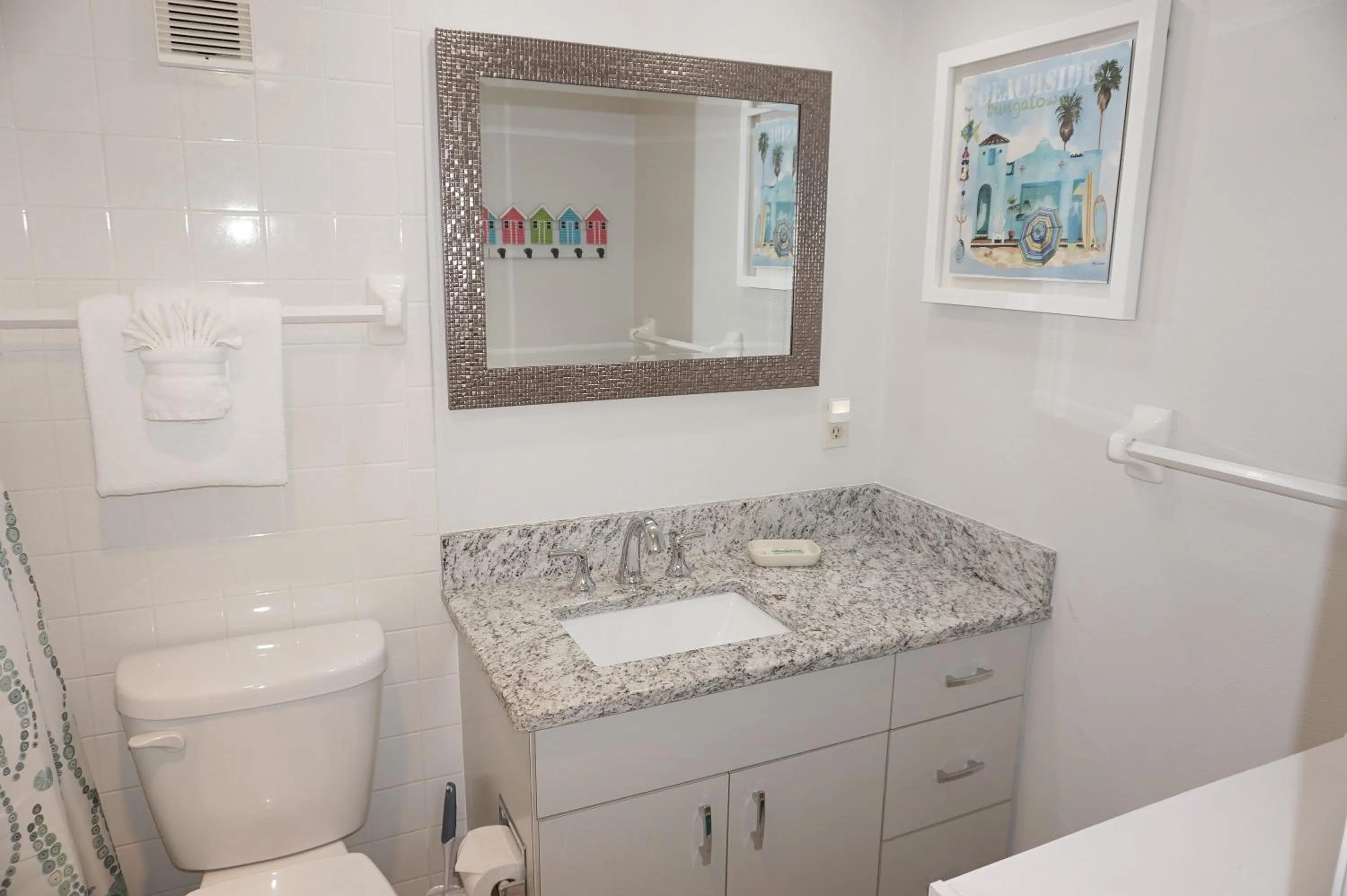 Bathroom in Gulf Strand Resort by Travel Resort Services