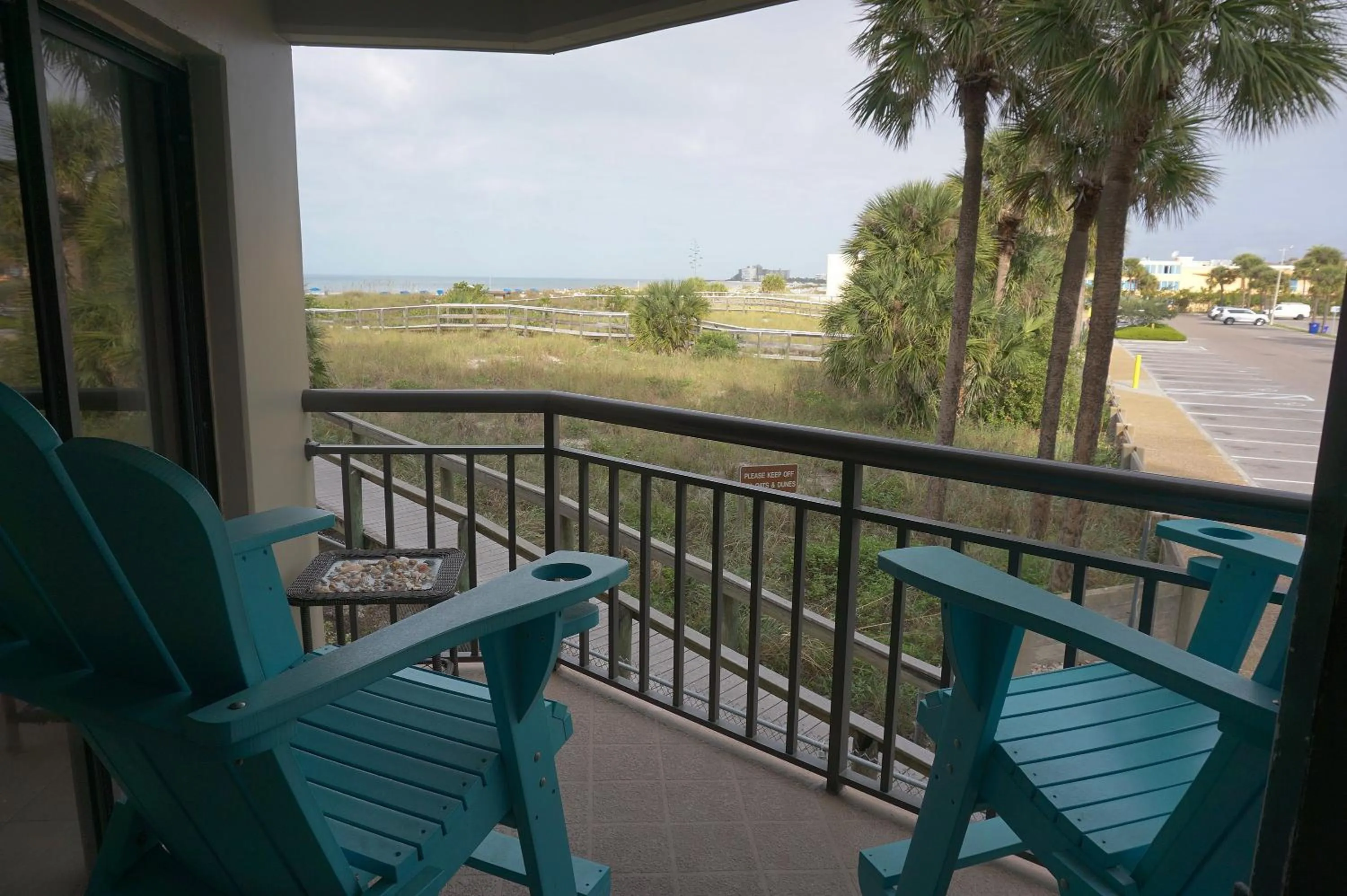 Balcony/Terrace in Gulf Strand Resort by Travel Resort Services