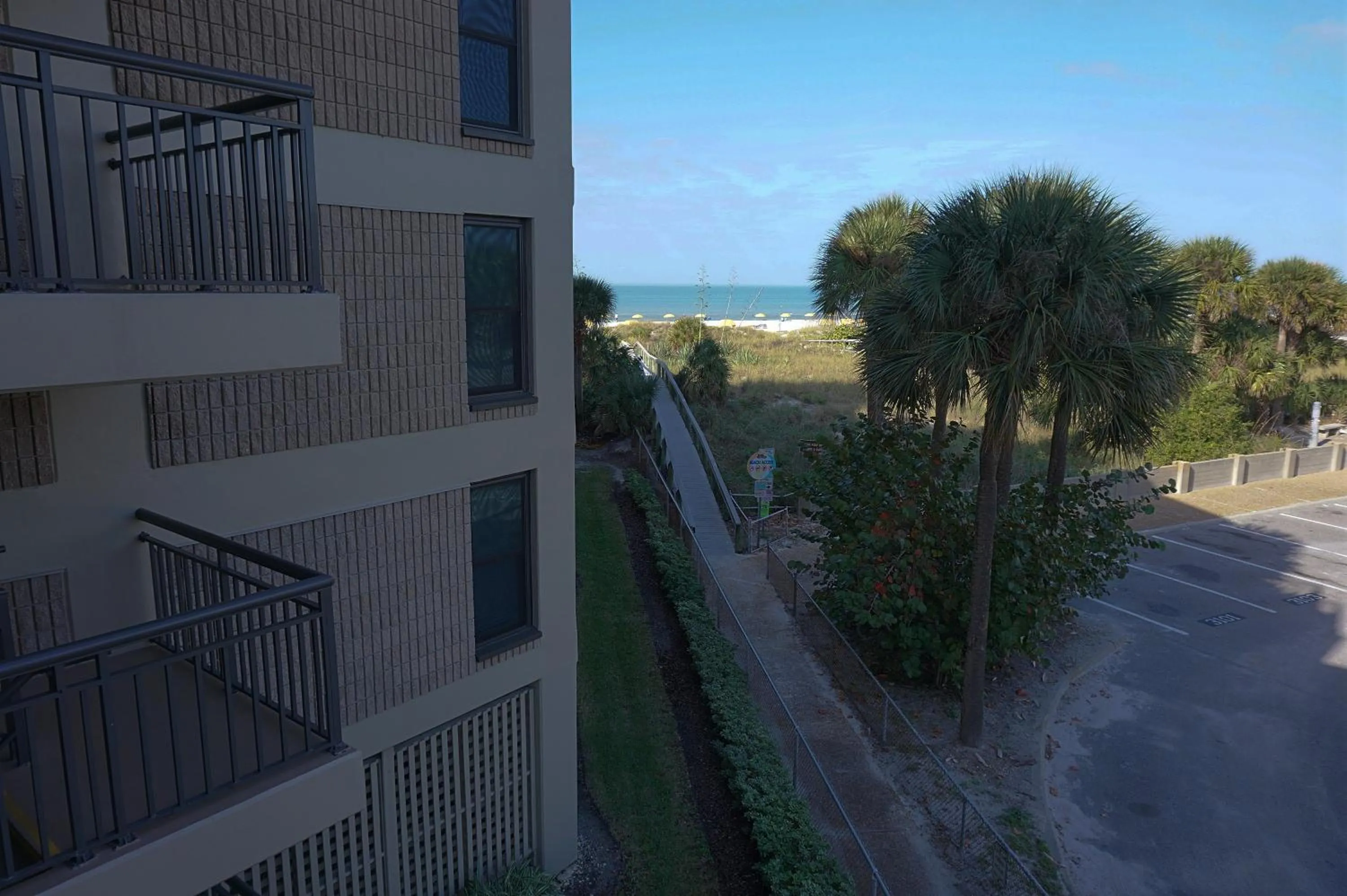 Balcony/Terrace in Gulf Strand Resort by Travel Resort Services