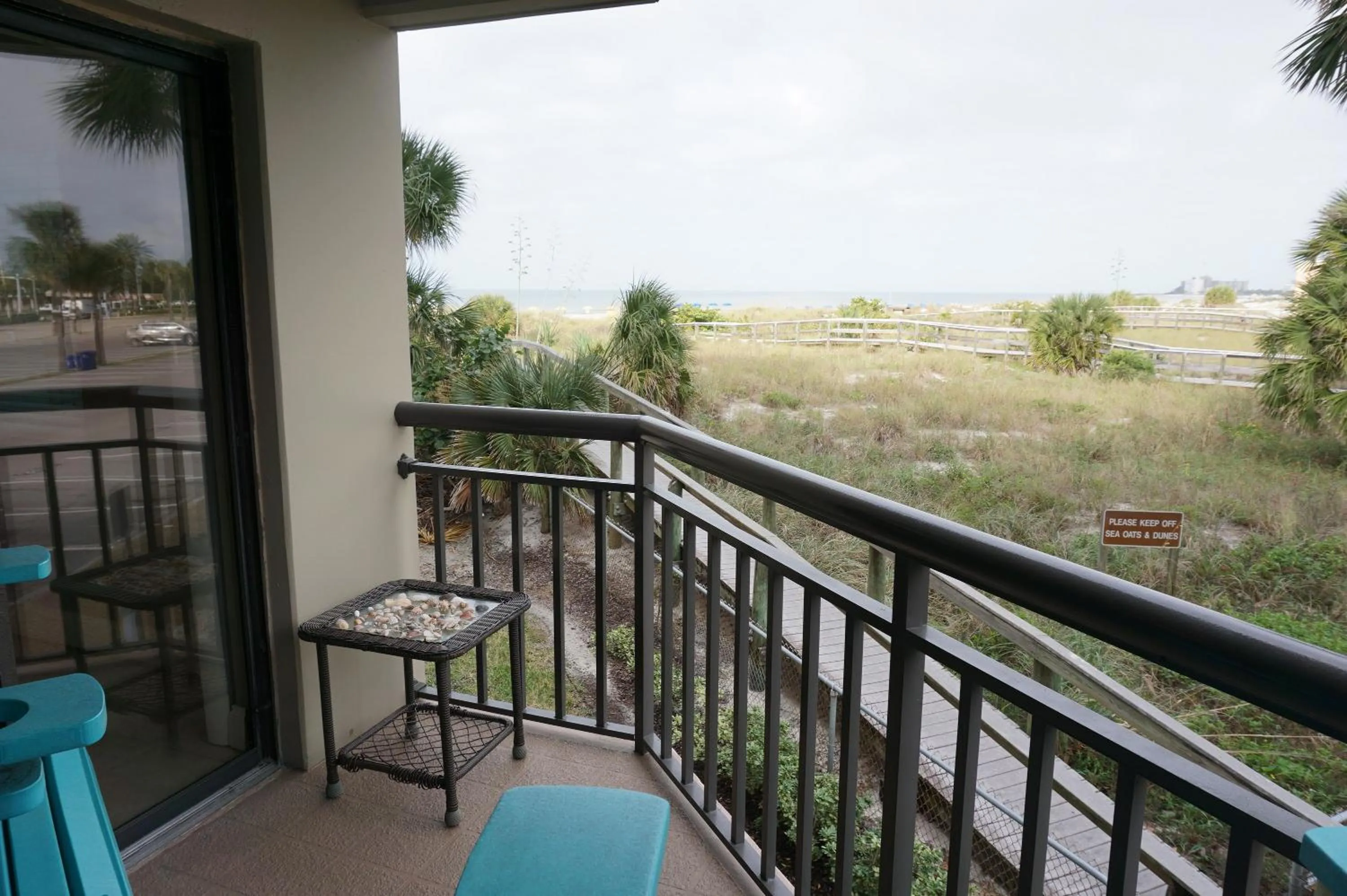 Balcony/Terrace in Gulf Strand Resort by Travel Resort Services