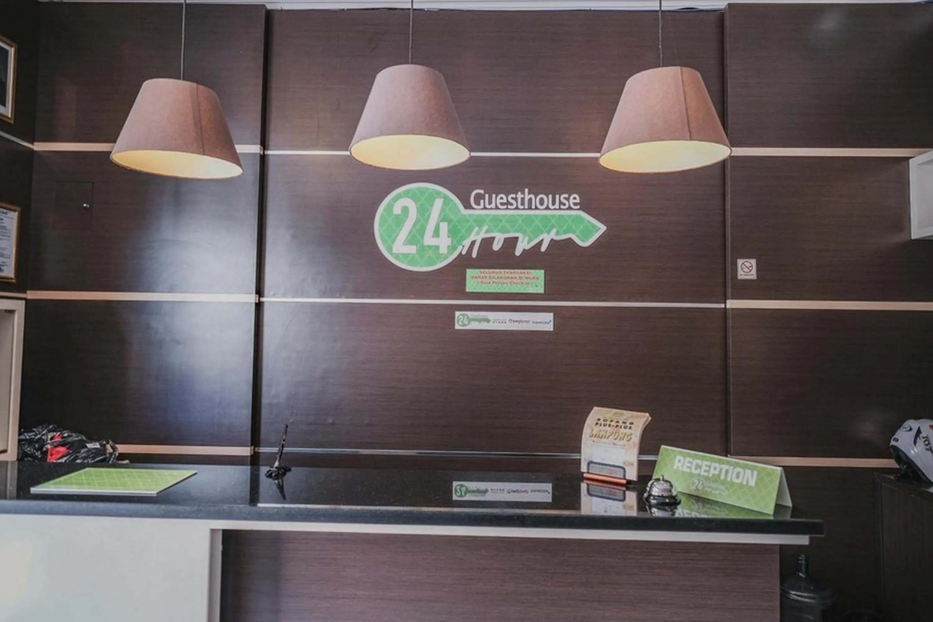 Lobby or reception in RedDoorz @ Jalan Hayam Wuruk Lampung 2