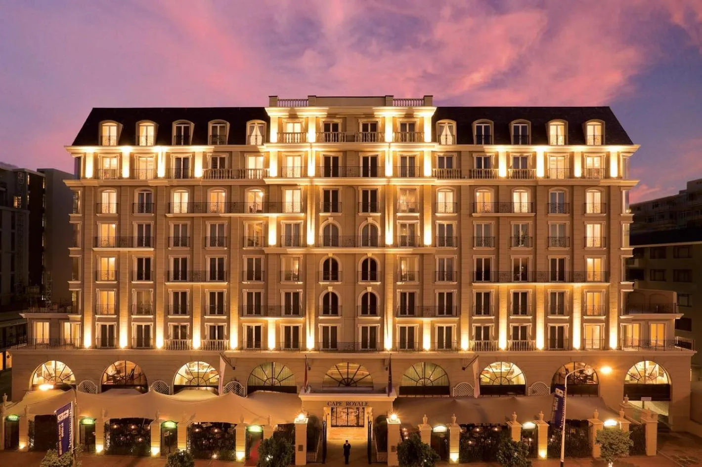 Property building in Unit 620 Cape Royale Luxury Apartments