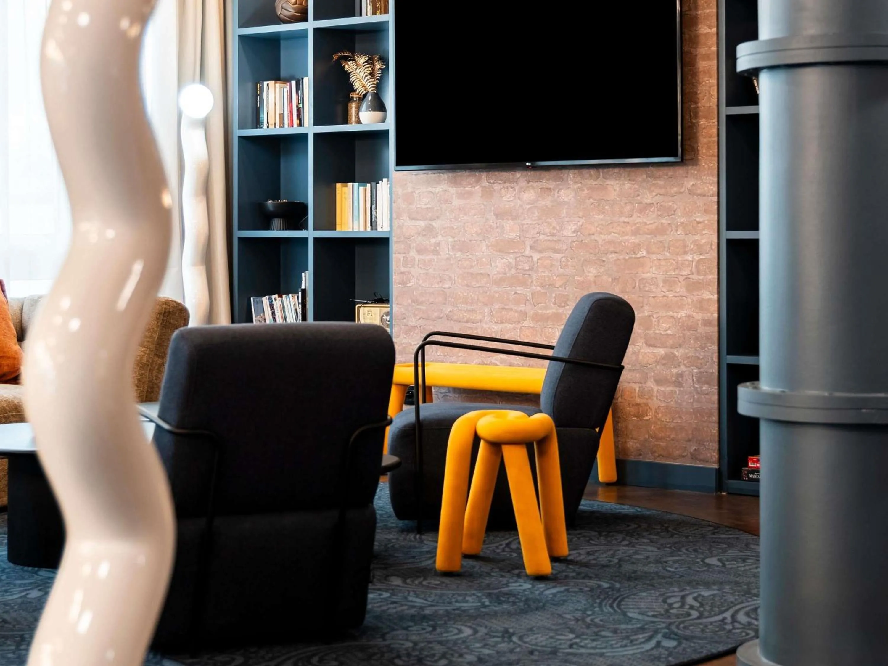 Lounge or bar in Ibis Styles Lyon Villeurbanne Parc de la Tête d'Or