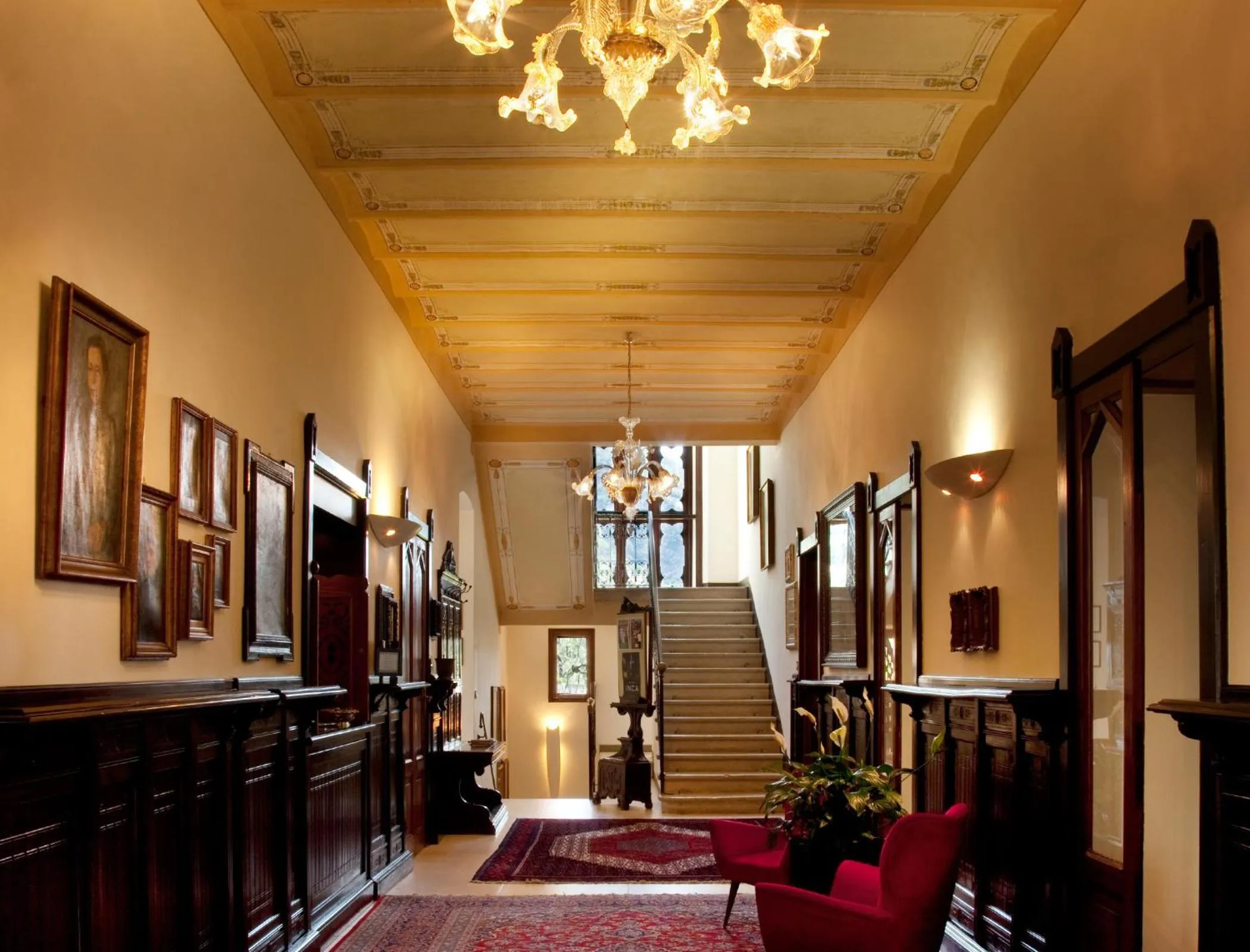 Lobby or reception in Hotel Villa Giulia