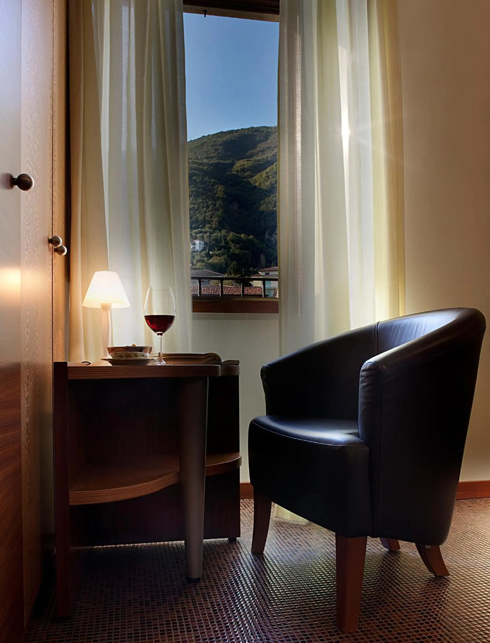 Seating area in Hotel Villa Giulia