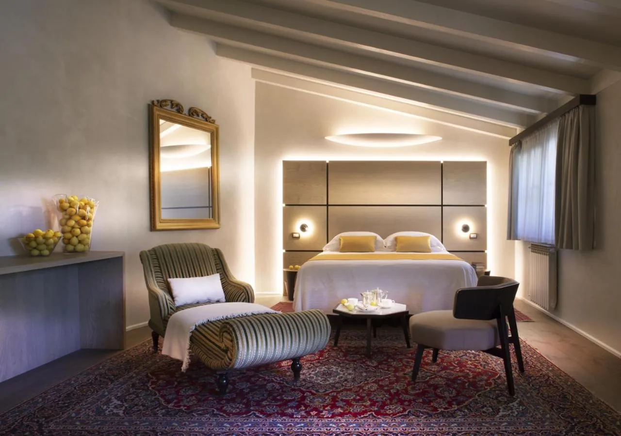 Bed in Hotel Villa Giulia