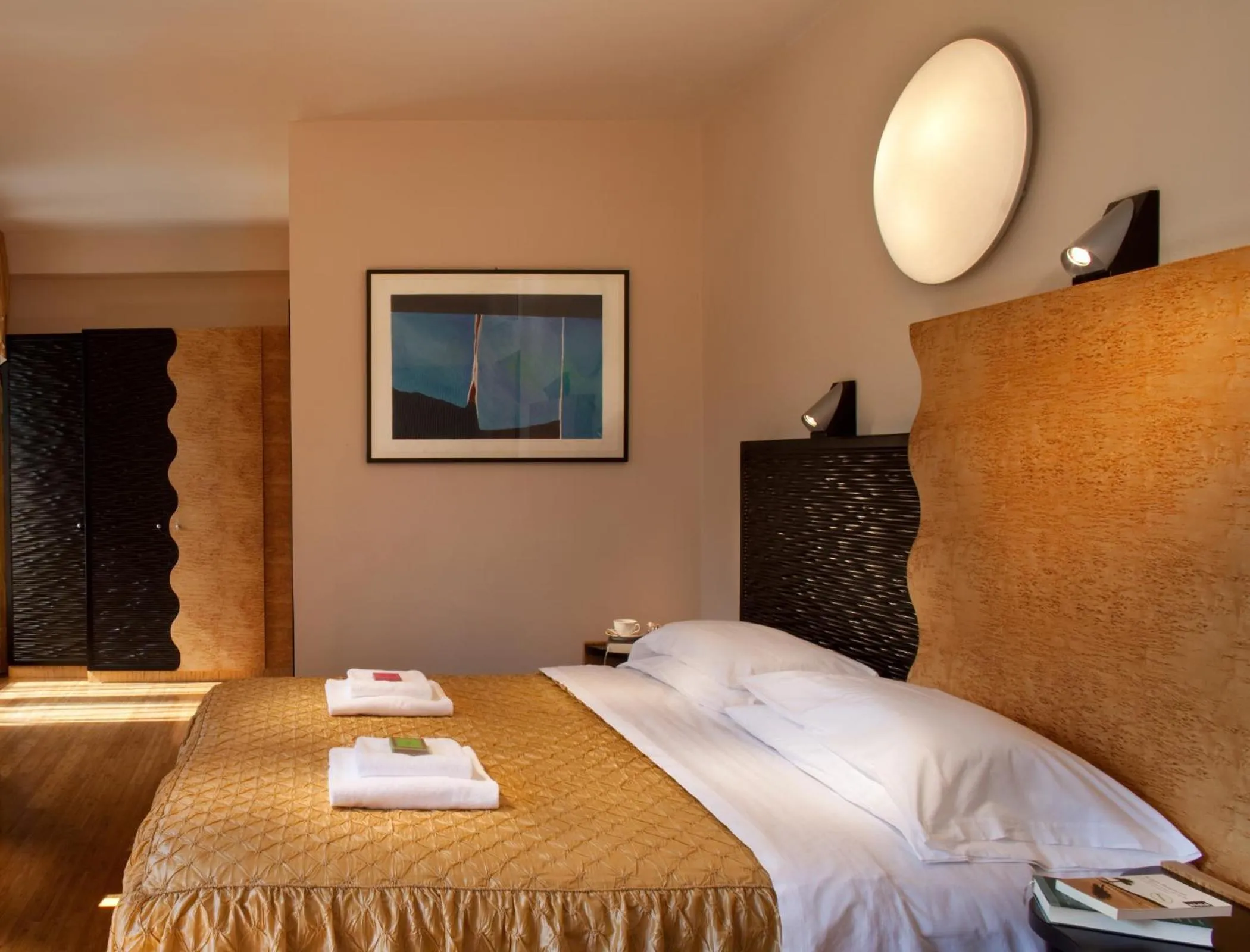 Bed in Hotel Villa Giulia