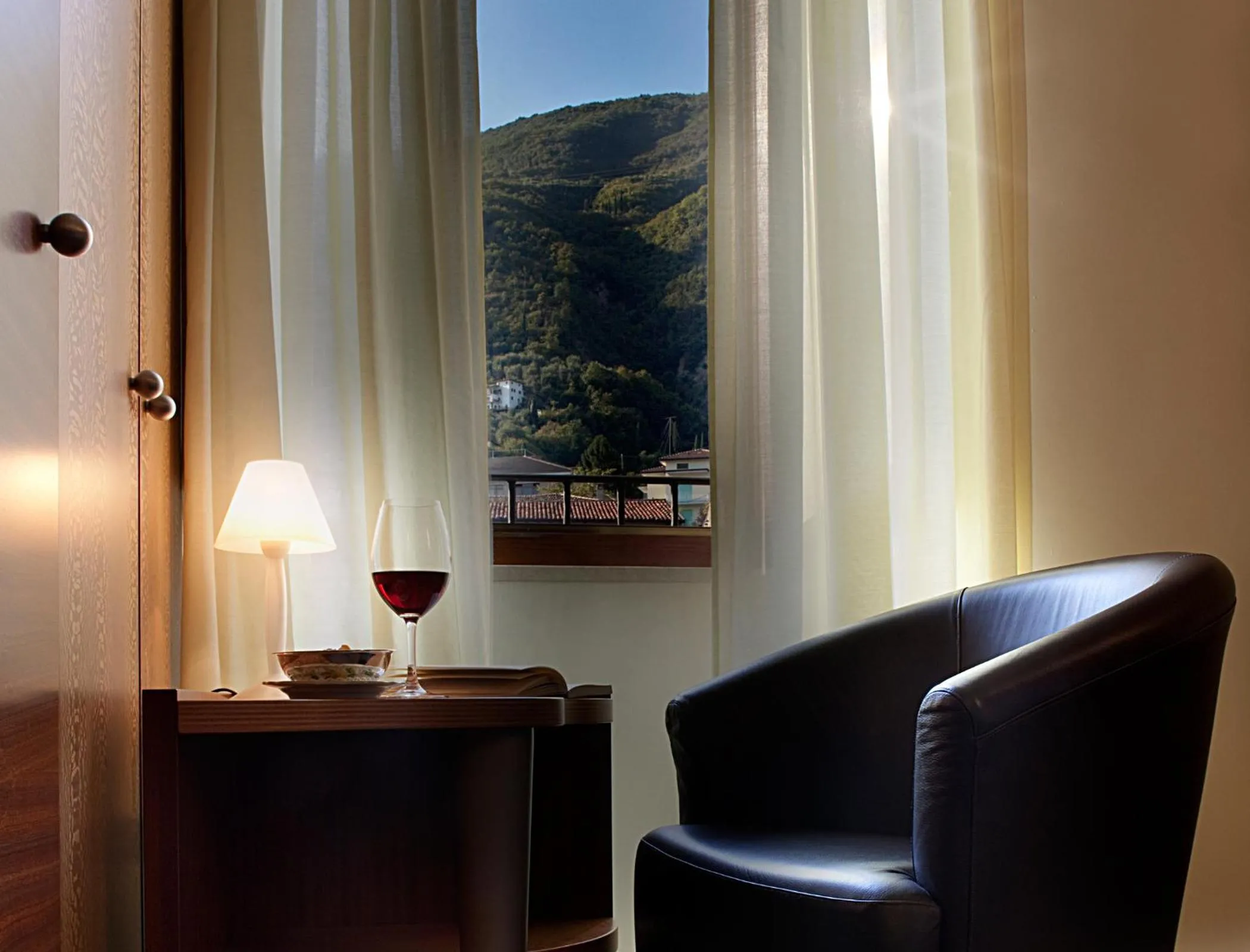 Seating area in Hotel Villa Giulia