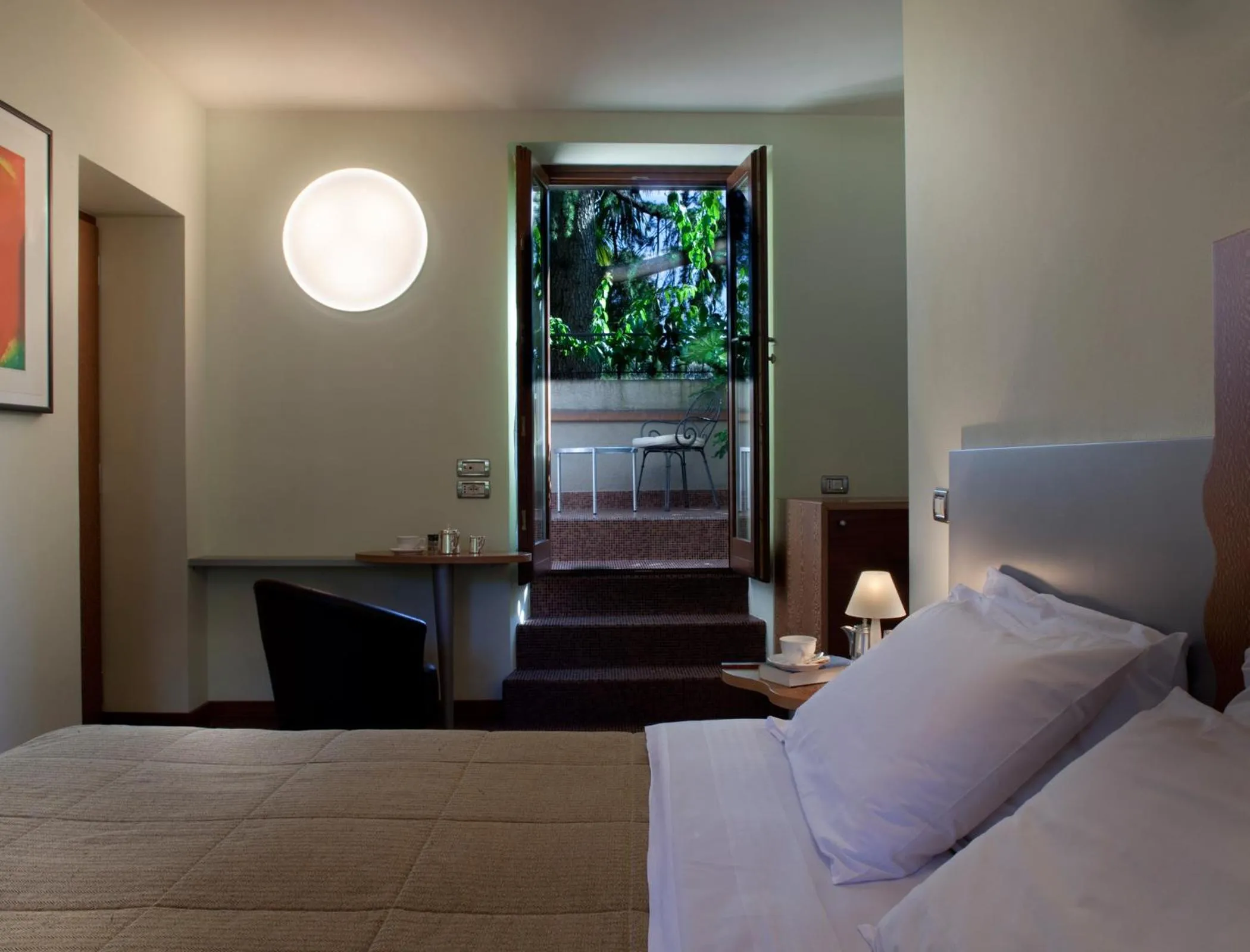 Bed in Hotel Villa Giulia